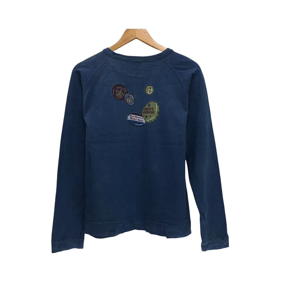 Japanese Brand × Vintage Smith American Nice Design Big Logo Sweatshirt Size US XS / EU 42 / 0 - 6 Thumbnail