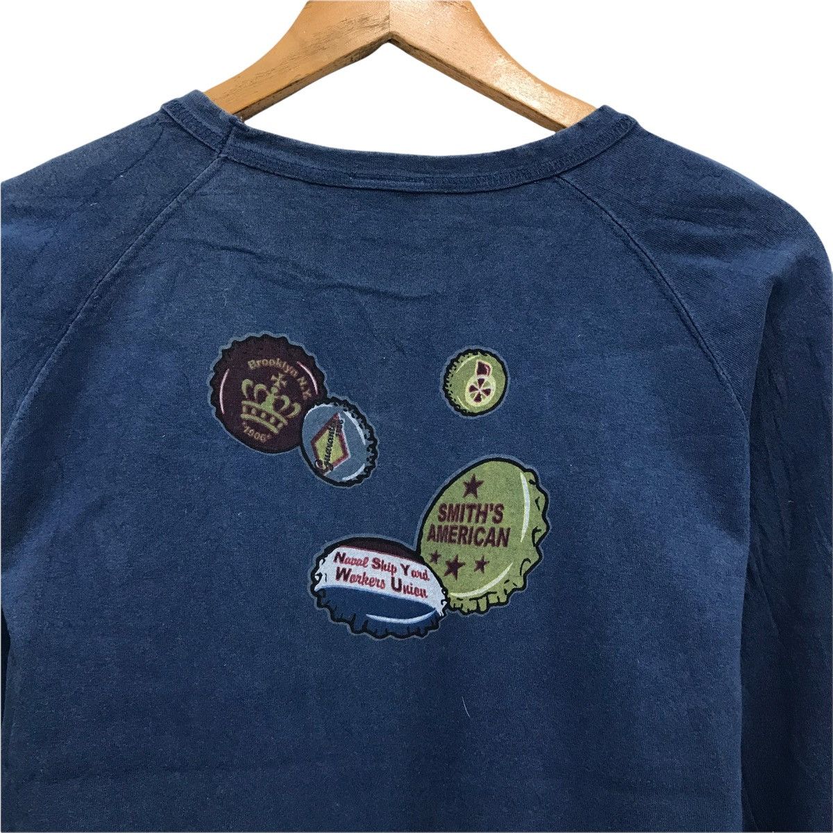 Japanese Brand × Vintage Smith American Nice Design Big Logo Sweatshirt Size US XS / EU 42 / 0 - 7 Thumbnail