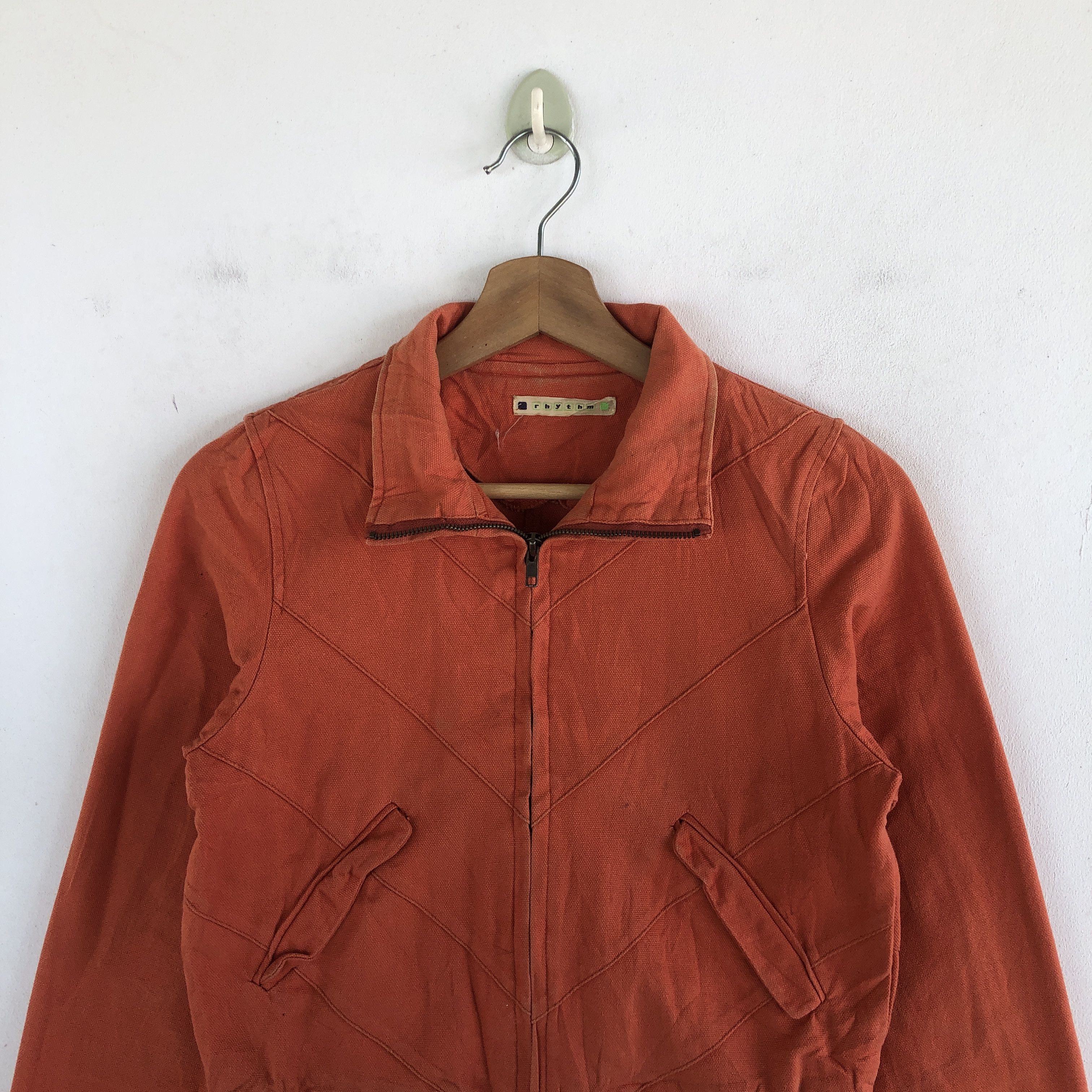 Japanese Brand Vintage Rhythm Baseball Jackets Japanese Wool Jacket Size XS / US 0-2 / IT 36-38 - 5 Thumbnail