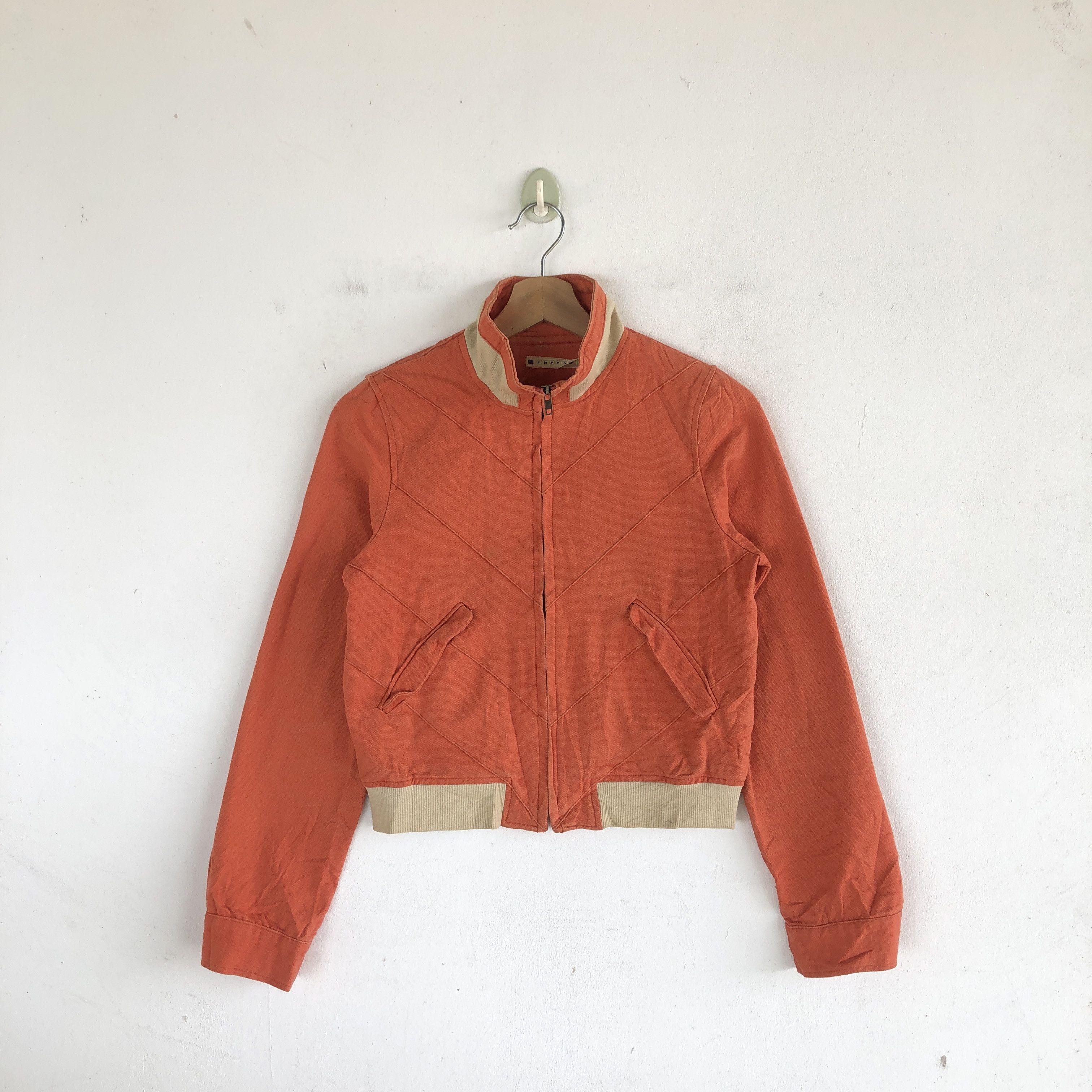 Japanese Brand Vintage Rhythm Baseball Jackets Japanese Wool Jacket Size XS / US 0-2 / IT 36-38 - 1 Thumbnail