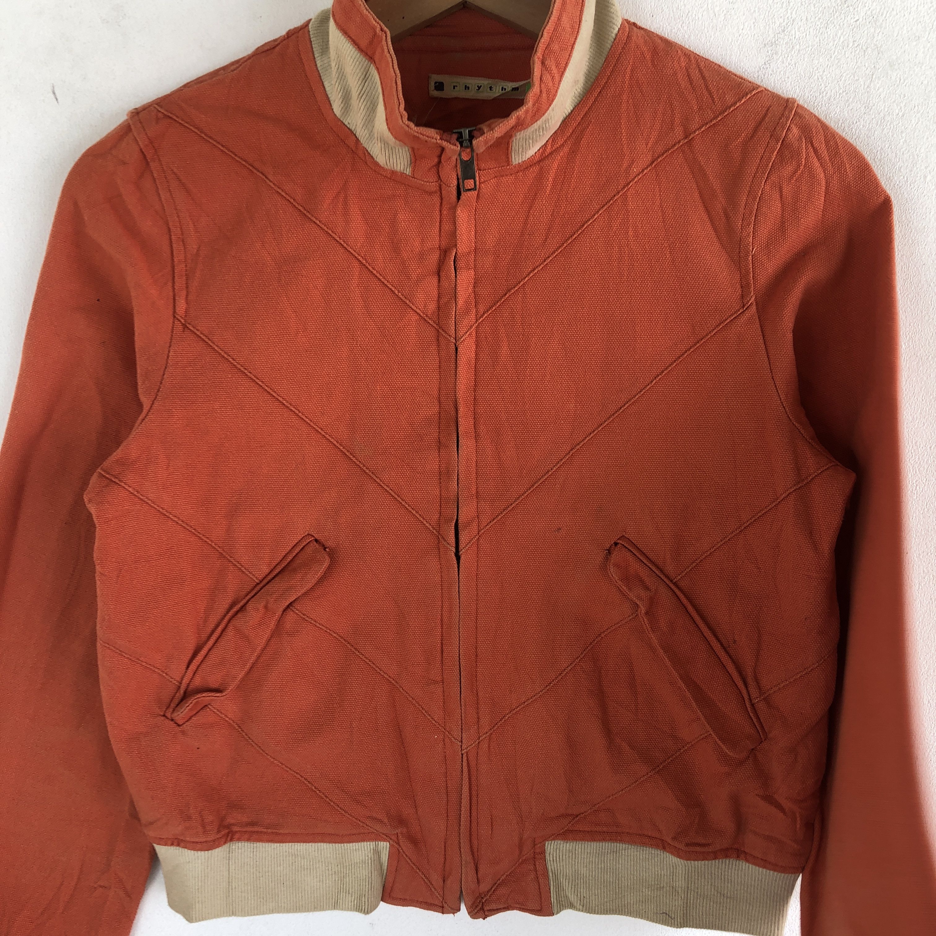 Japanese Brand Vintage Rhythm Baseball Jackets Japanese Wool Jacket Size XS / US 0-2 / IT 36-38 - 4 Thumbnail