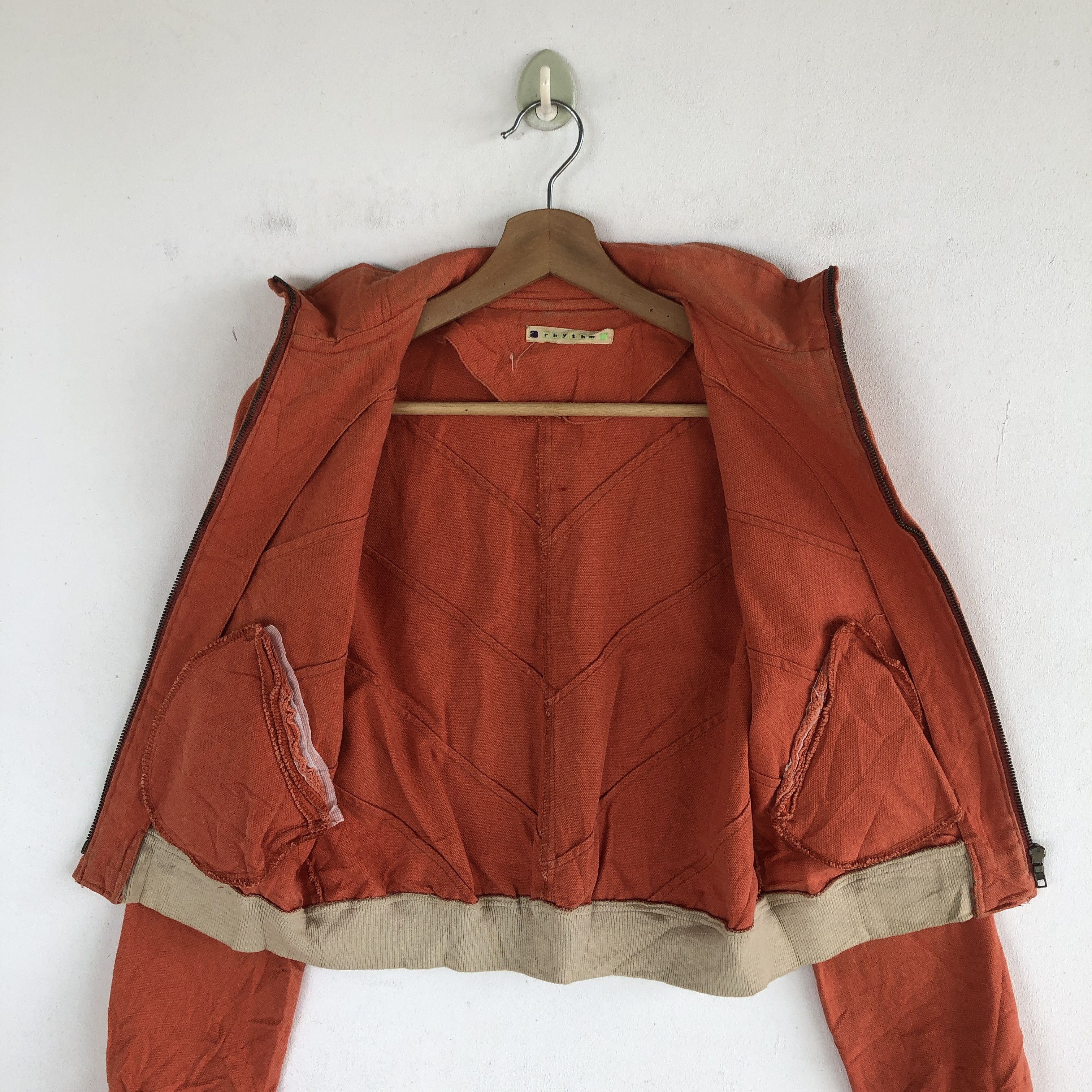 Japanese Brand Vintage Rhythm Baseball Jackets Japanese Wool Jacket Size XS / US 0-2 / IT 36-38 - 6 Thumbnail