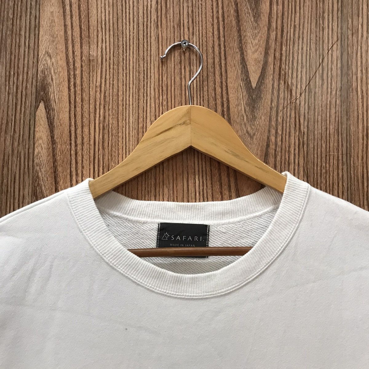 Japanese Brand × Vintage Vintage Safari Tee Shirt Big Logo Spellout Safari CrewNeck Size US M / EU 48-50 / 2 - 5 Thumbnail