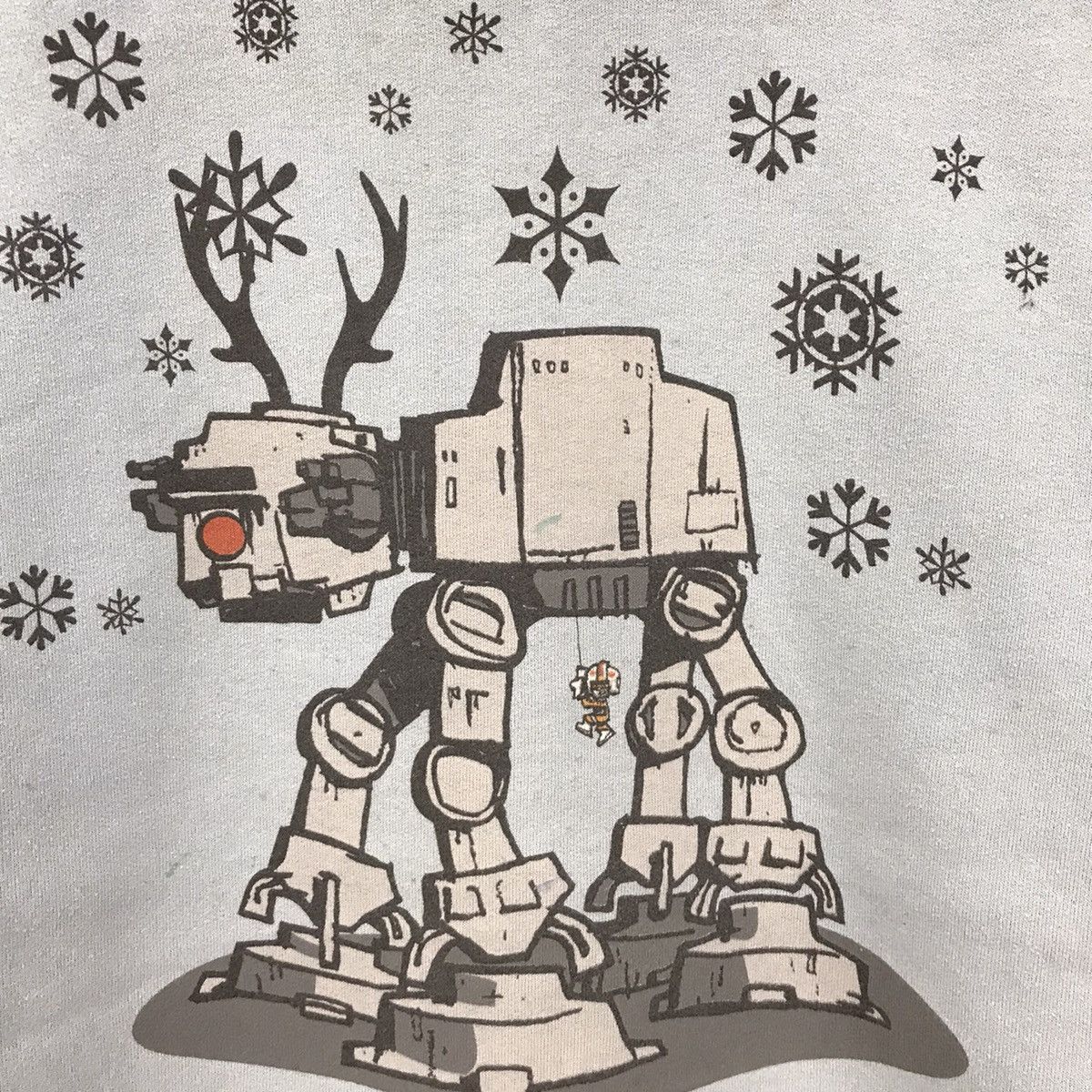 Star Wars × Vintage Vintage Star Wars Christmas Sweatshirt Crew Pullover Jumper Size US M / EU 48-50 / 2 - 3 Thumbnail