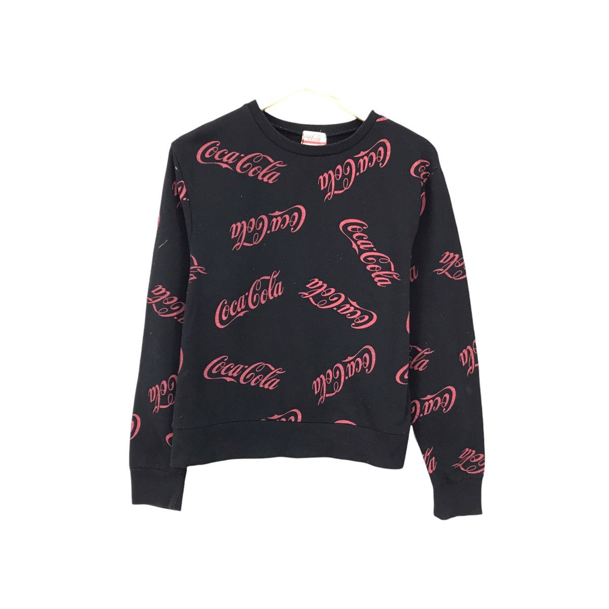 Coca Cola × Japanese Brand × Vintage Vintage Coca Cola Sweatshirt Pullover Jumper Size US S / EU 44-46 / 1 - 1 Thumbnail