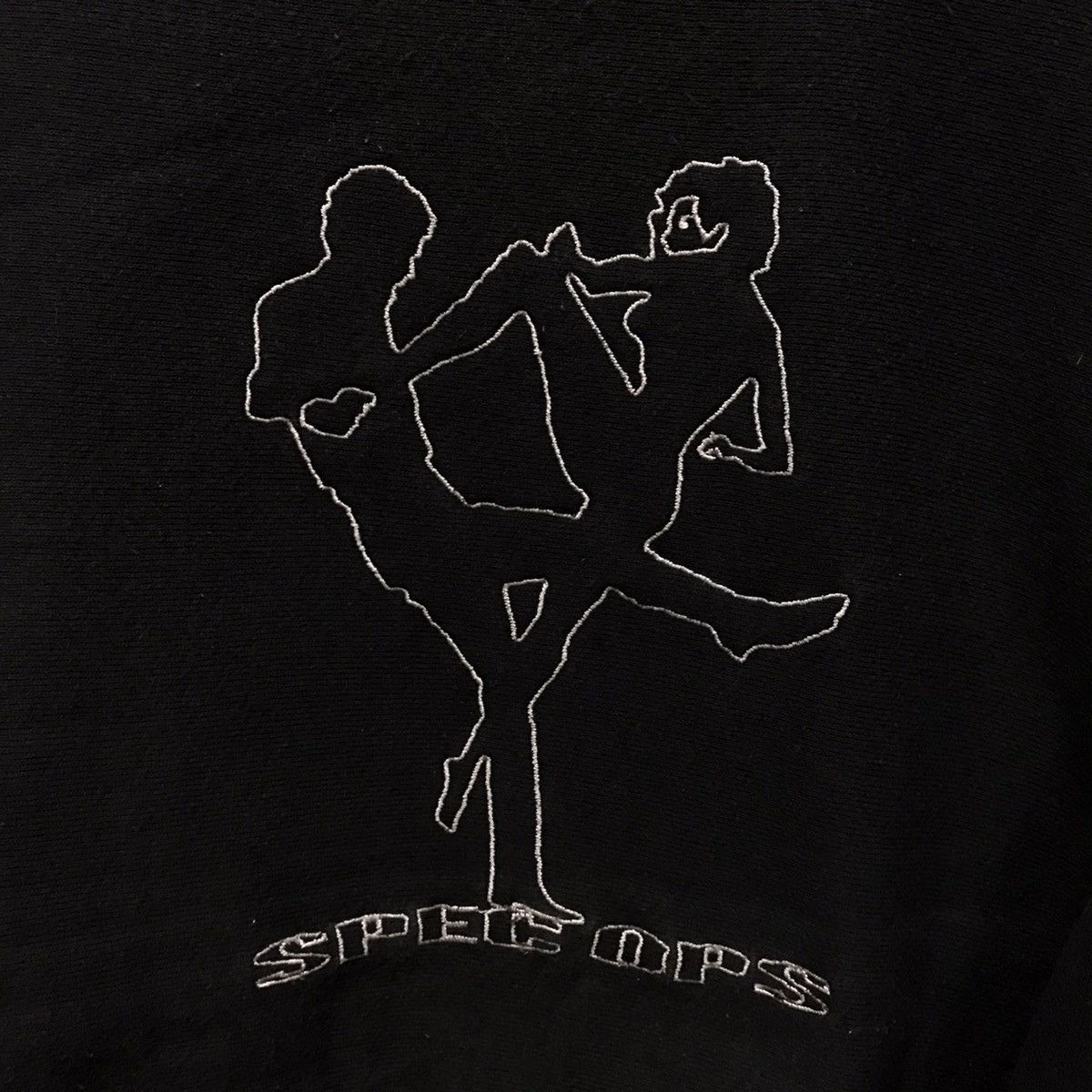 Other Vintage Spec Ops Sweatshirt Embroidery Big Logo Fighting Size US L / EU 52-54 / 3 - 3 Thumbnail