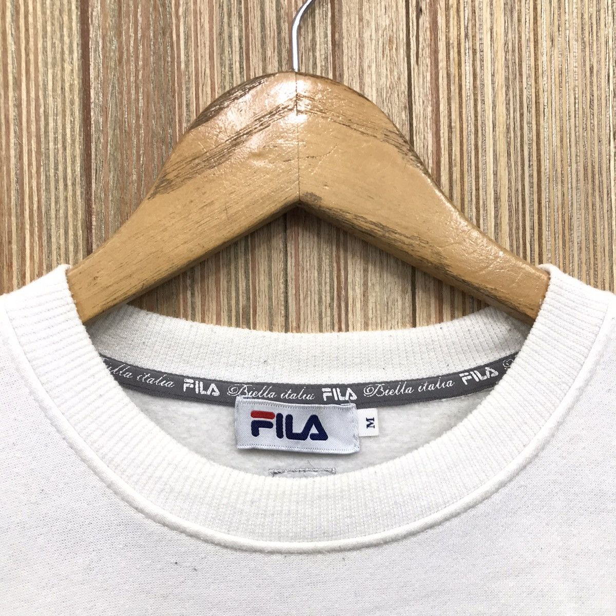 Fila × Vintage Vintage Fila Big Logo Spellout Sweatshirt Size US XS / EU 42 / 0 - 5 Thumbnail
