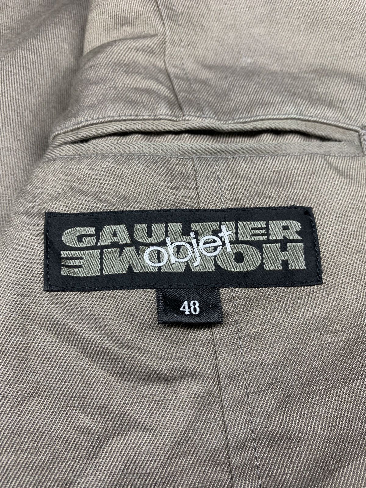 Gaultier Homme Objet × Jean Paul Gaultier Jean Paul Gaultier JPG Homme Reconstructed Jacket Size US S / EU 44-46 / 1 - 6 Thumbnail