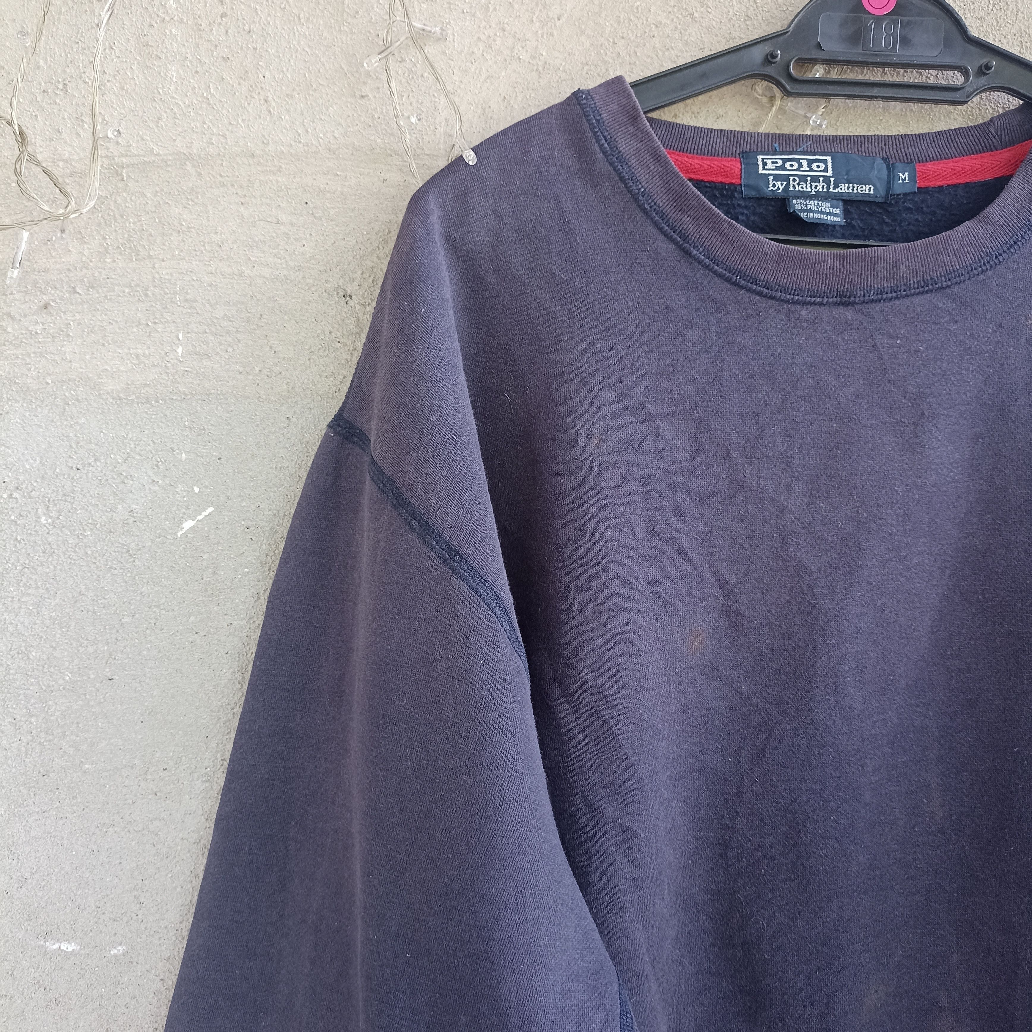Polo Ralph Lauren Faded Polo Ralph Lauren Blue Sweatshirt Size US XL / EU 56 / 4 - 4 Thumbnail