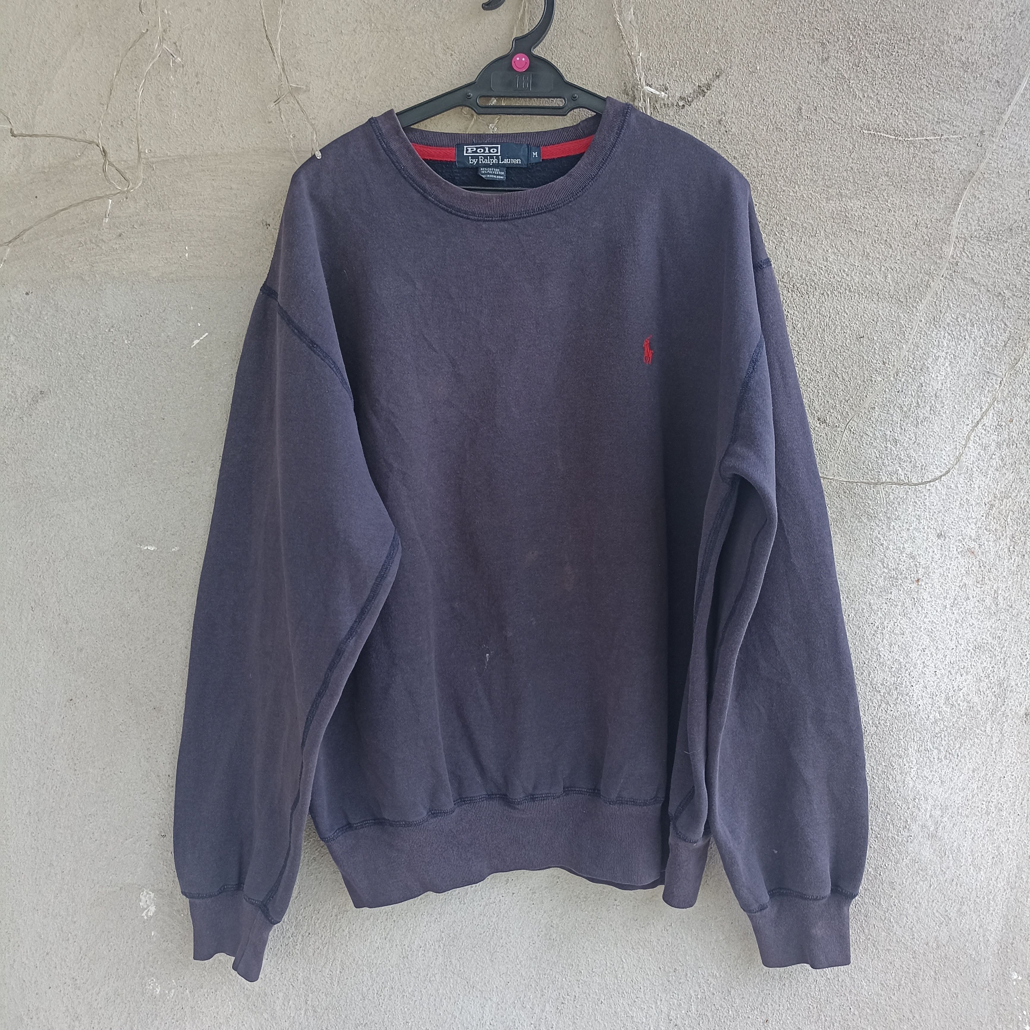 Polo Ralph Lauren Faded Polo Ralph Lauren Blue Sweatshirt Size US XL / EU 56 / 4 - 1 Thumbnail