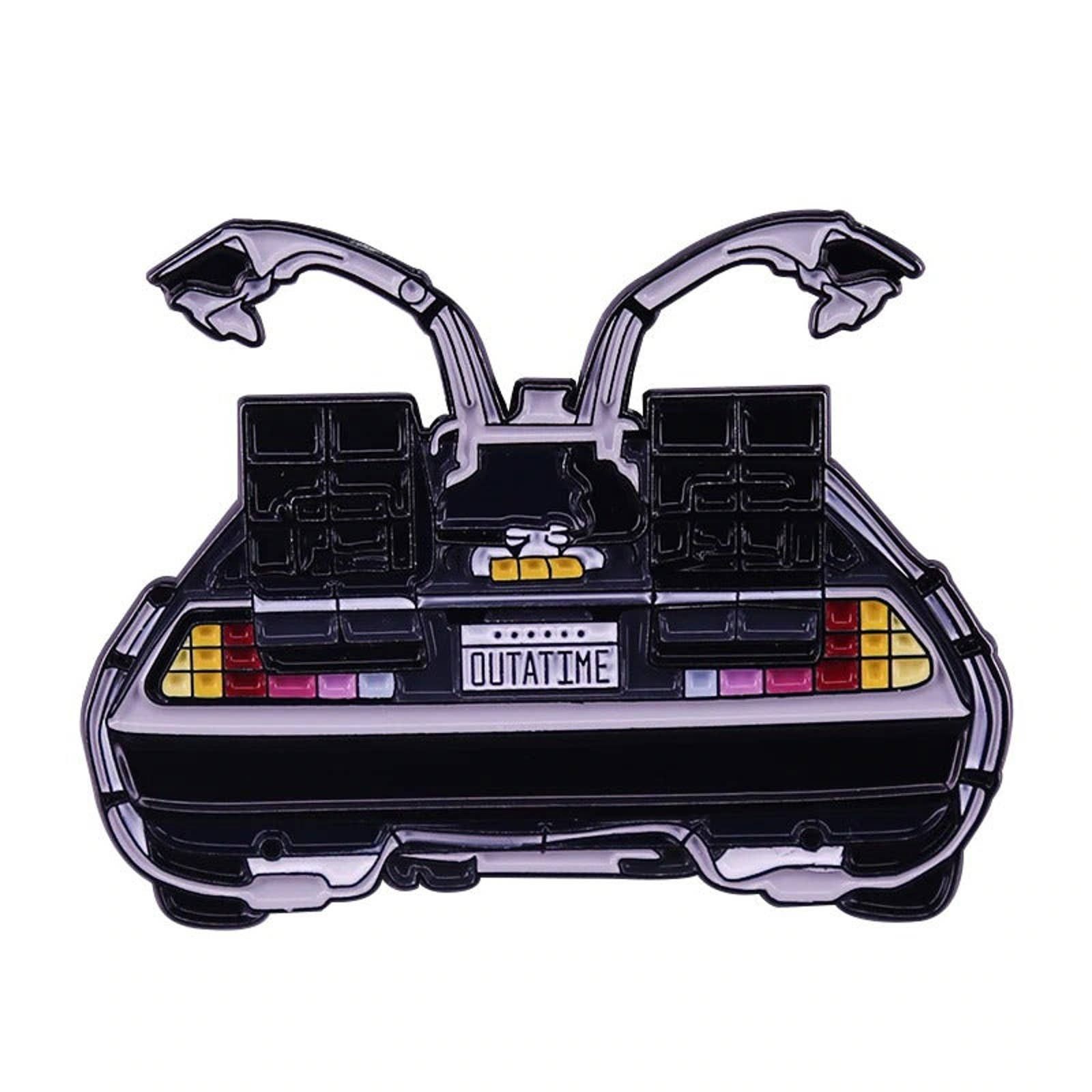 3DRetro Enamel Market BTTF 35 Exclusive Artist Enamel Pin - Leen Customs (Delorean Part 1) main image 0