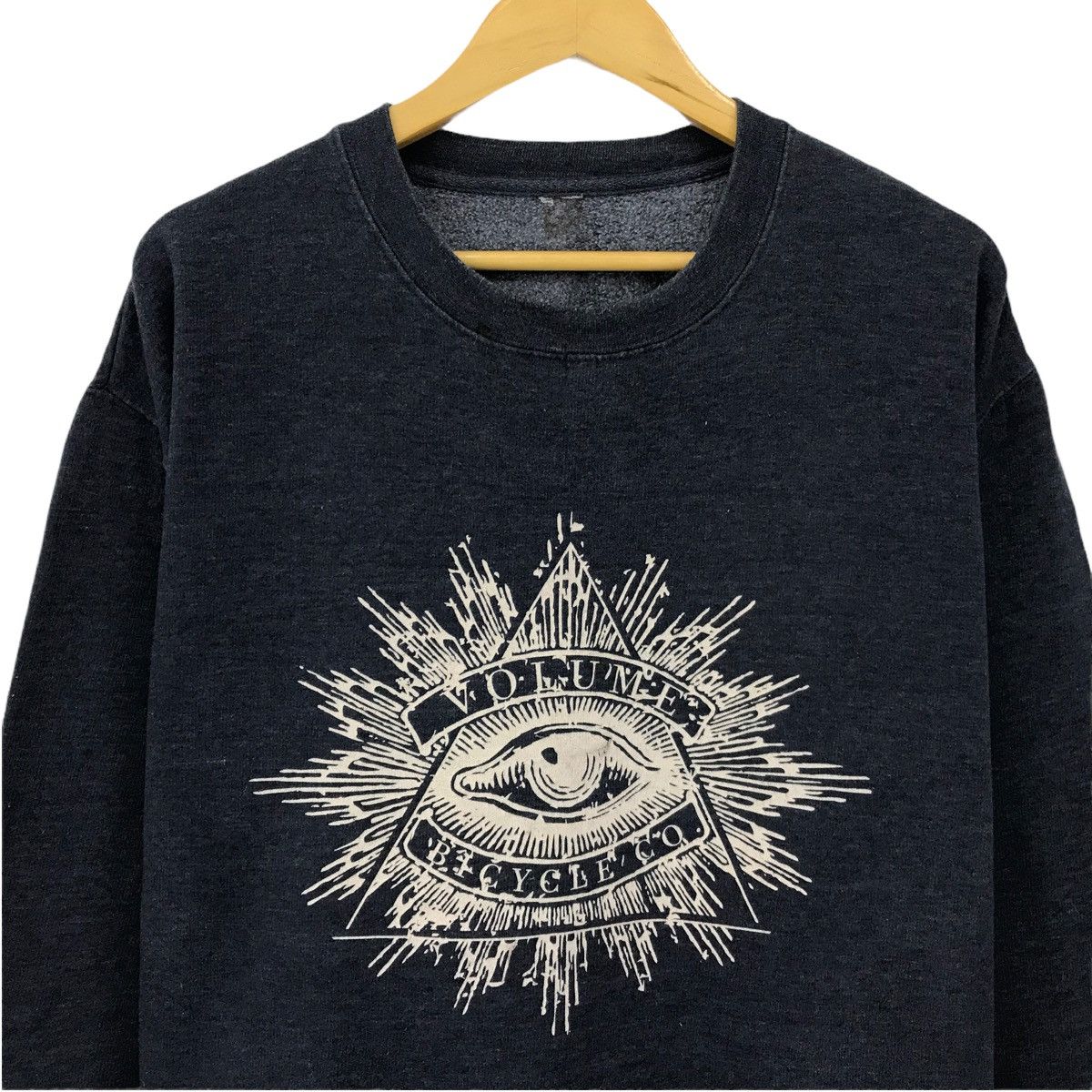 Japanese Brand × Vintage Vintage Volume Bicycle Co Sweatshirt Jumper Pullover Eye Size US L / EU 52-54 / 3 - 4 Thumbnail