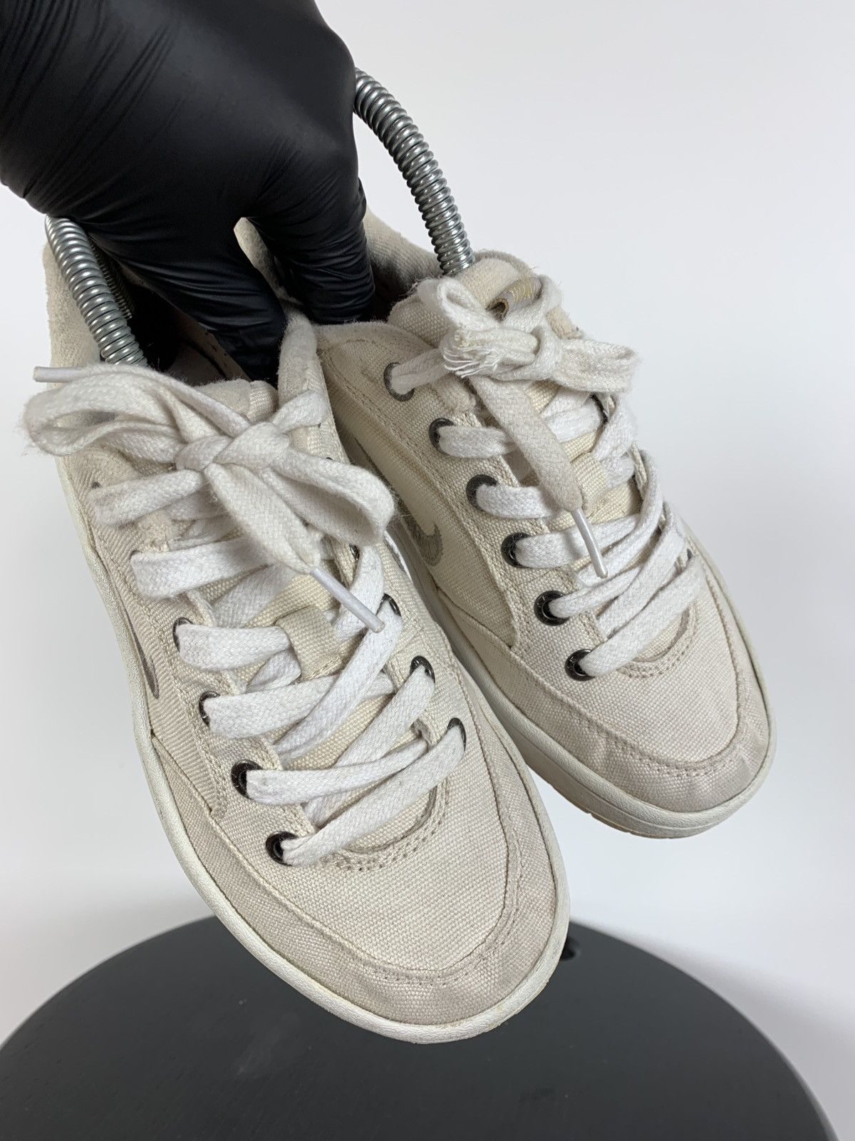 Nike 00s Vintage Nike Tennis Court Women’s Low Sneaks Size US 5.5 / IT 35.5 - 19 Thumbnail