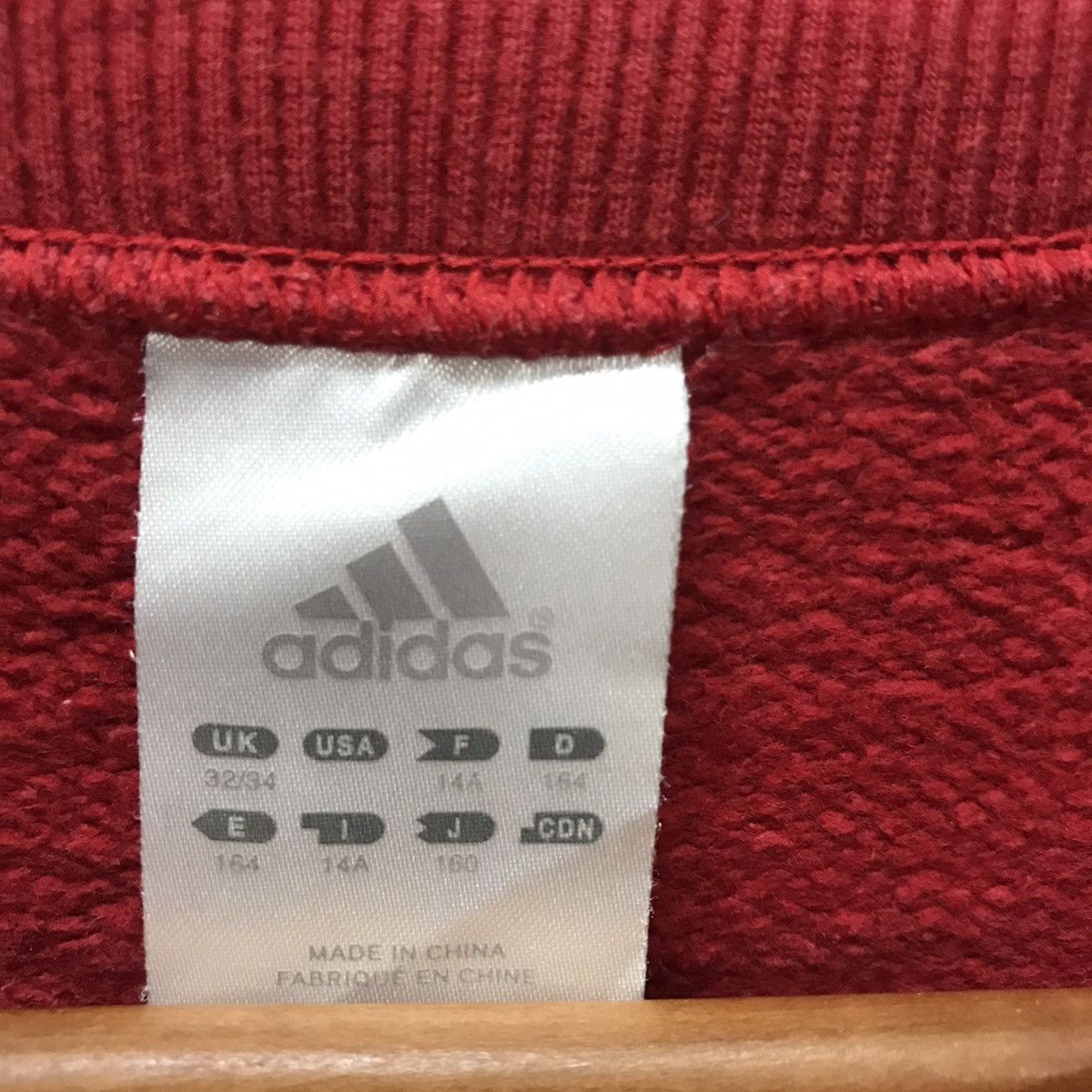 Adidas × Vintage Vintage Adidas Sweatshirt Adidas Trefoil Adidas Three Stripe Size US S / EU 44-46 / 1 - 6 Thumbnail