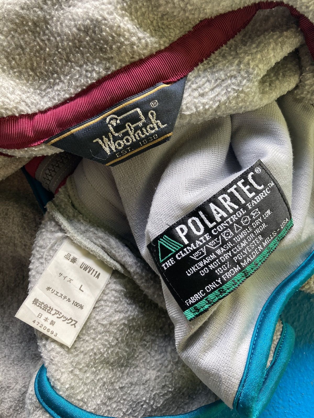 Polartec Woolrich Polartec Fleece Jacket Size US L / EU 52-54 / 3 - 5 Thumbnail