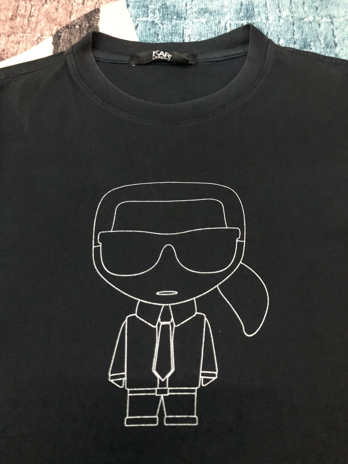 Karl Lagerfeld KARL LAGERFELD LOGO SHIRT Size US M / EU 48-50 / 2 - 2 Thumbnail
