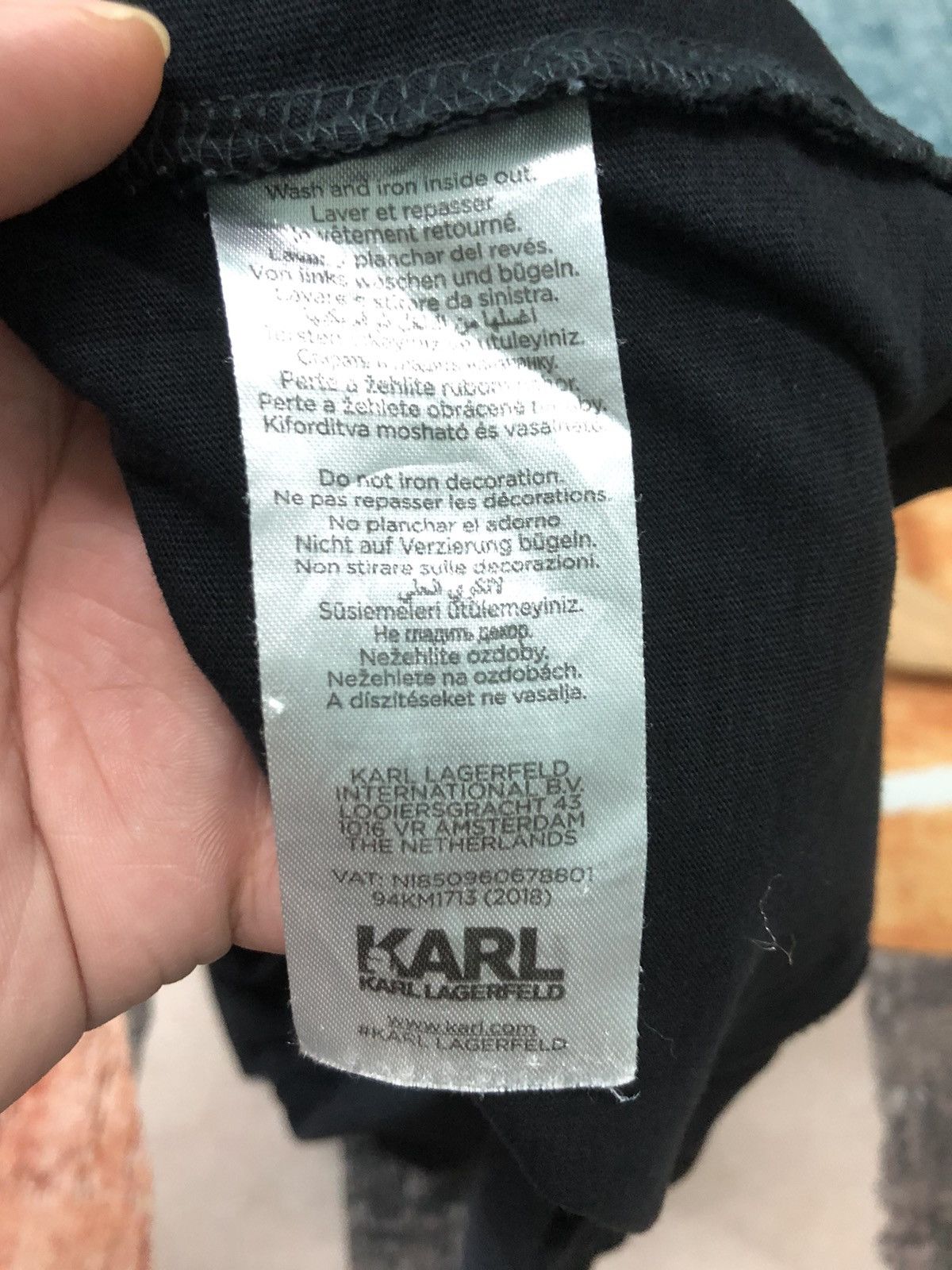 Karl Lagerfeld KARL LAGERFELD LOGO SHIRT Size US M / EU 48-50 / 2 - 4 Thumbnail