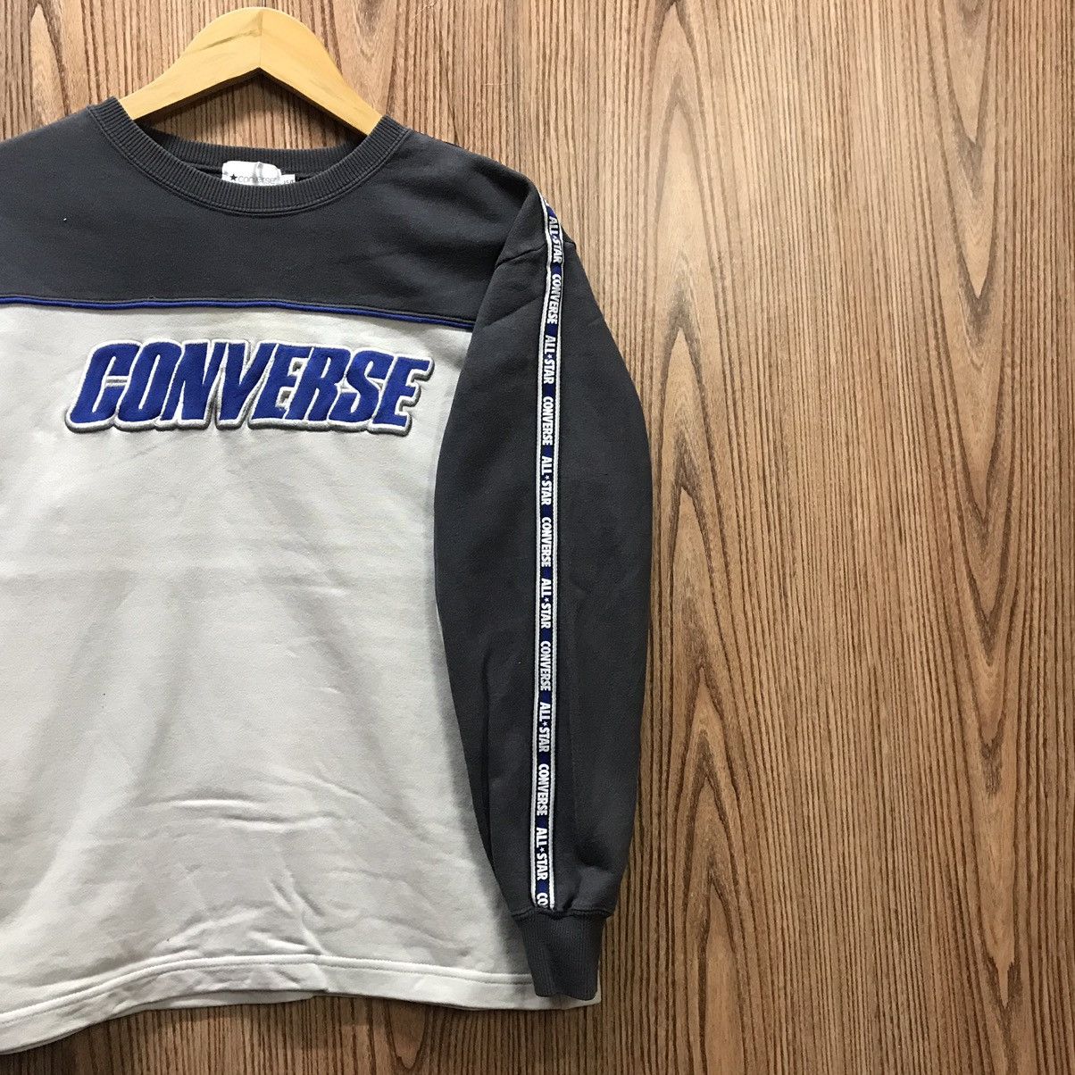 Converse × Vintage Vintage Converse Sweatshirt Embroidery Spellout Converse Size US M / EU 48-50 / 2 - 4 Thumbnail