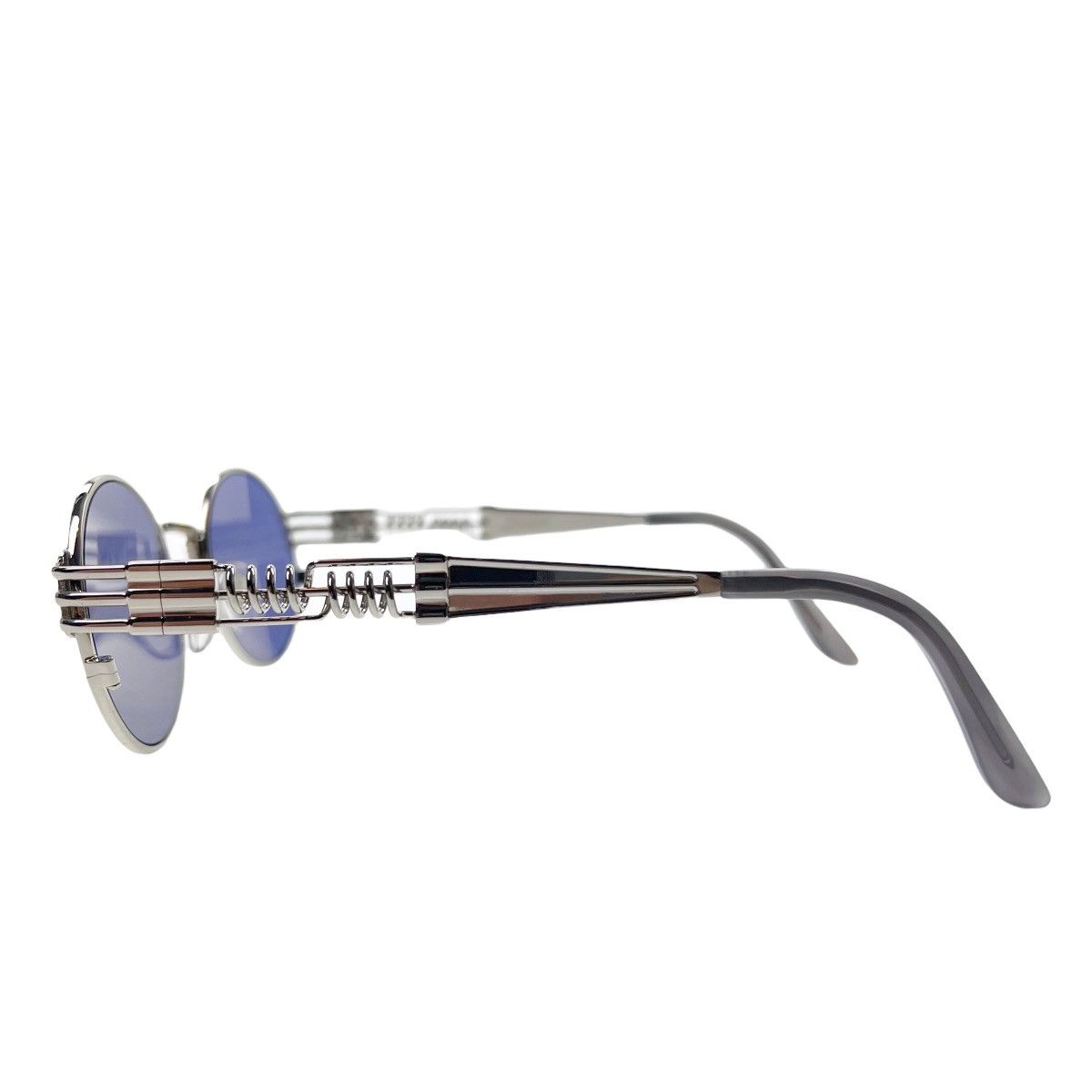 Jean Paul Gaultier Jean Paul Gaultier x Karim Benzema 56-6106 Silver Sunglasses Size ONE SIZE - 3 Thumbnail