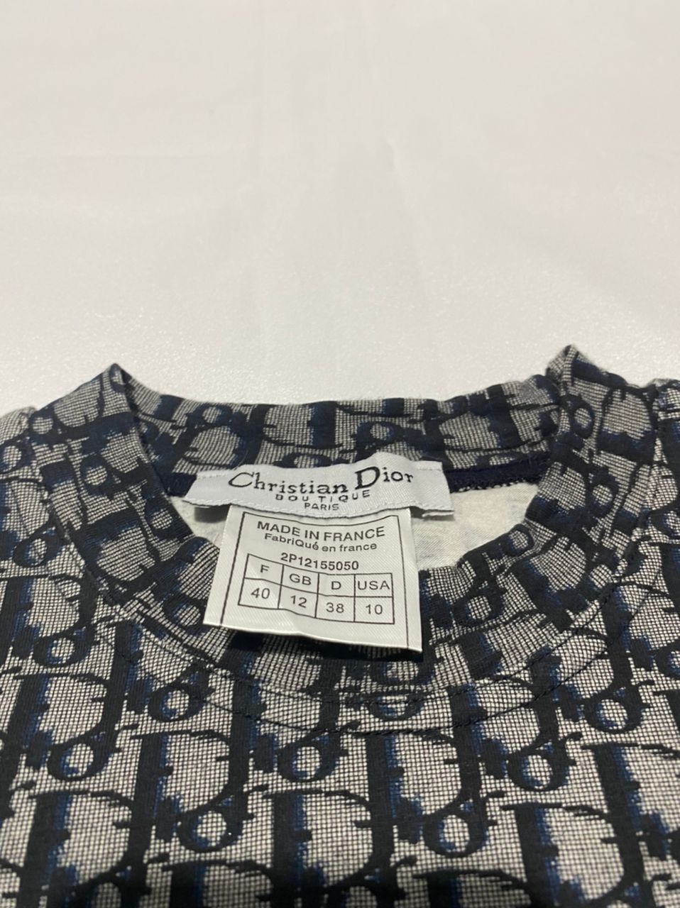 Christian Dior Monsieur × Dior Christian Dior Monogram No 2 T Shirt Size L / US 10 / IT 46 - 2 Thumbnail