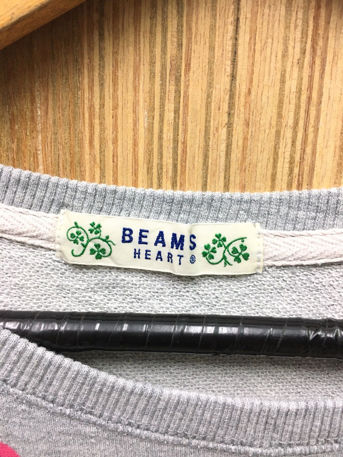 Beams Hearts Polka Dot Full Print Sweatshirt