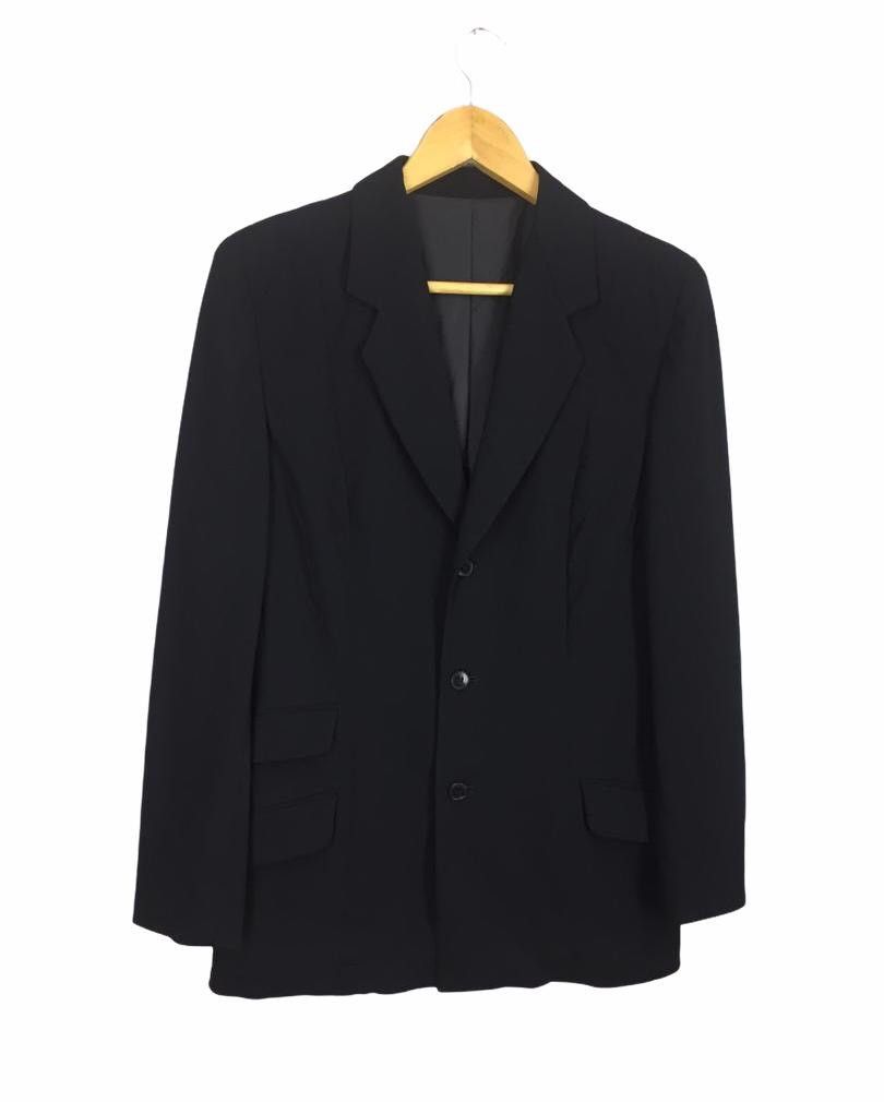 Yohji Yamamoto YOHJI YAMAMOTO LINEN BLAZER JACKET Size US S / EU 44-46 / 1 - 2 Thumbnail