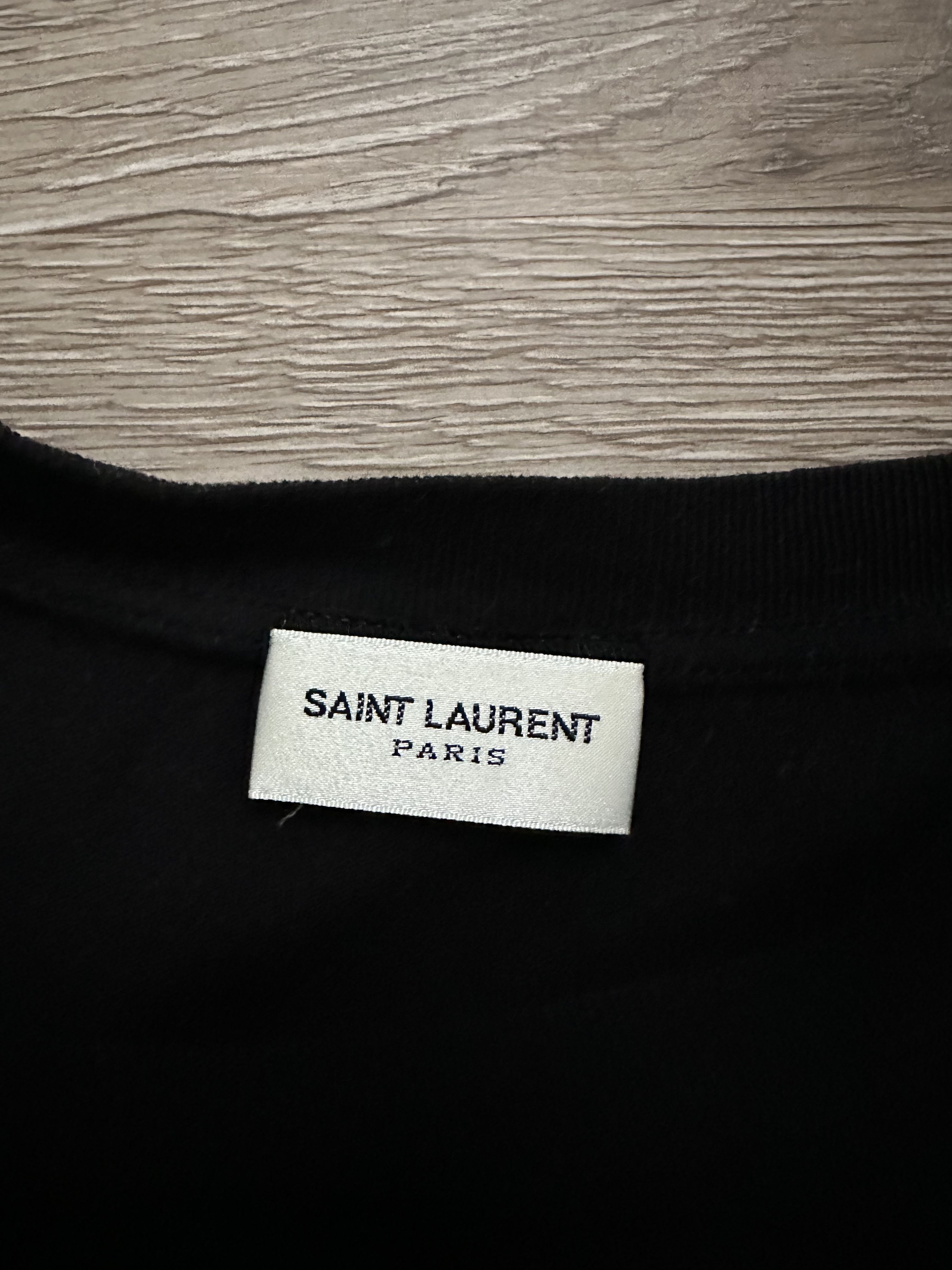 Saint Laurent Paris Saint Laurent No Smoking Tee Size US M / EU 48-50 / 2 - 2 Thumbnail