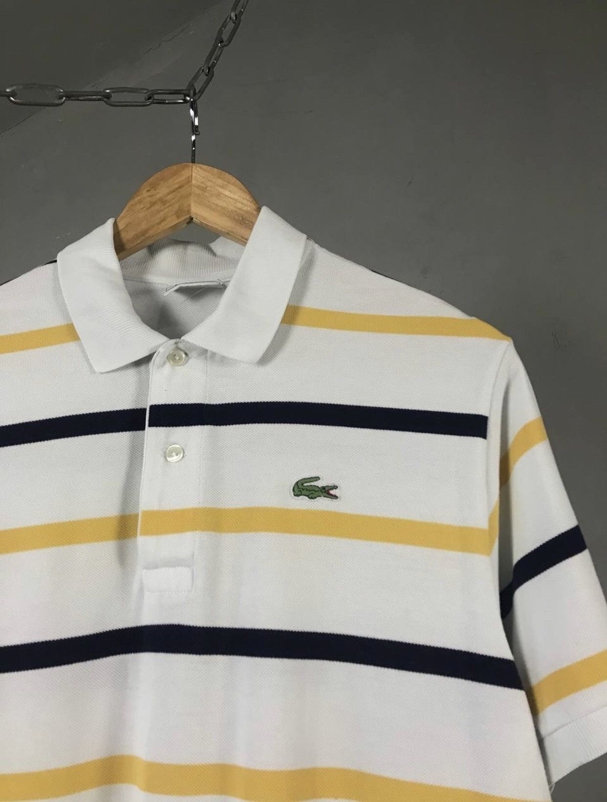 Lacoste × Vintage Lacoste Vintage Luxury Streetwear Polo Tee Size US L / EU 52-54 / 3 - 2 Thumbnail