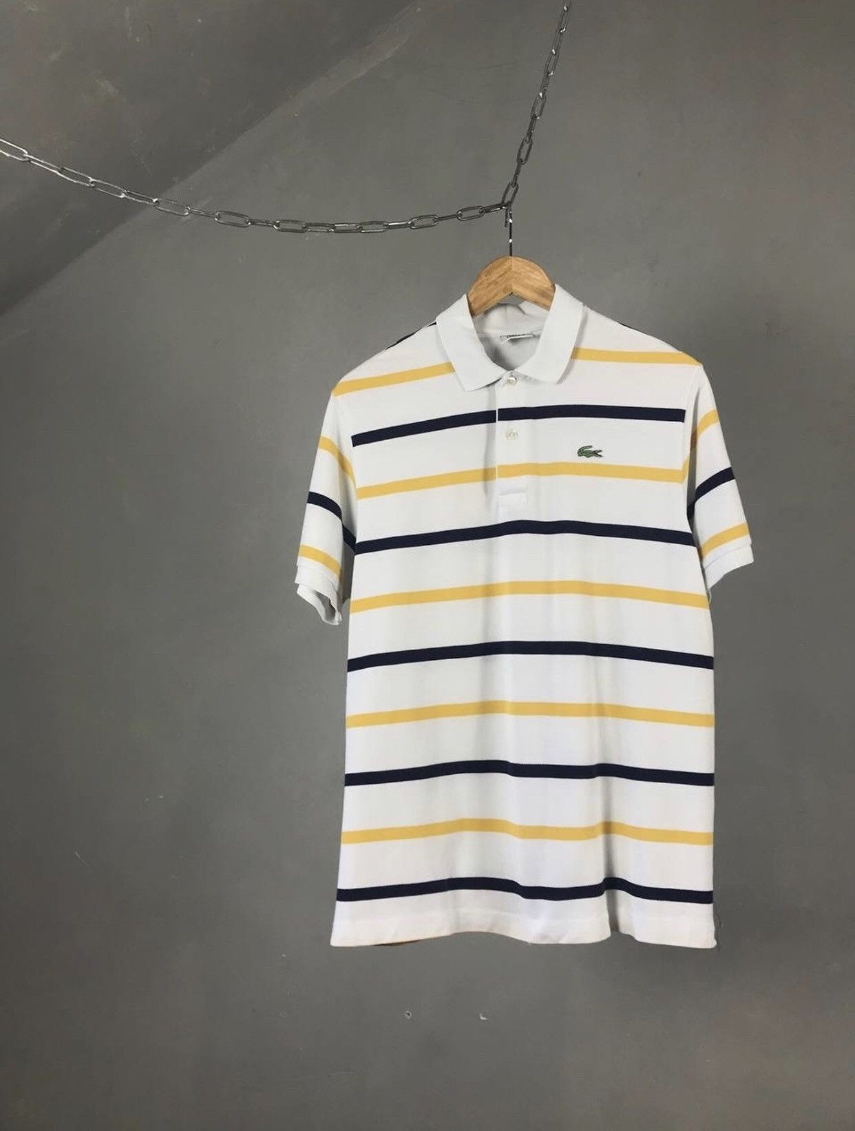 Lacoste × Vintage Lacoste Vintage Luxury Streetwear Polo Tee Size US L / EU 52-54 / 3 - 1 Thumbnail