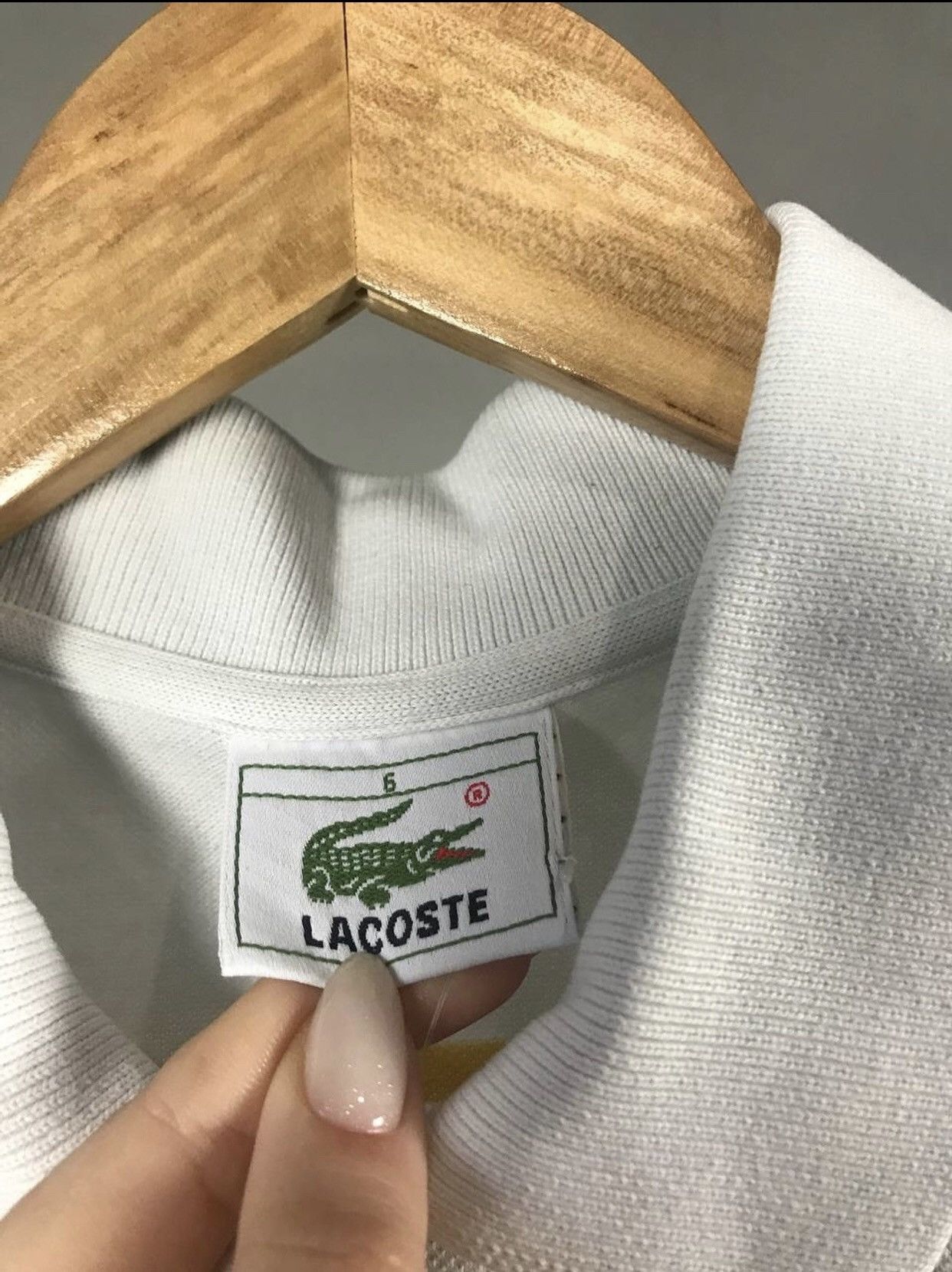 Lacoste × Vintage Lacoste Vintage Luxury Streetwear Polo Tee Size US L / EU 52-54 / 3 - 4 Thumbnail
