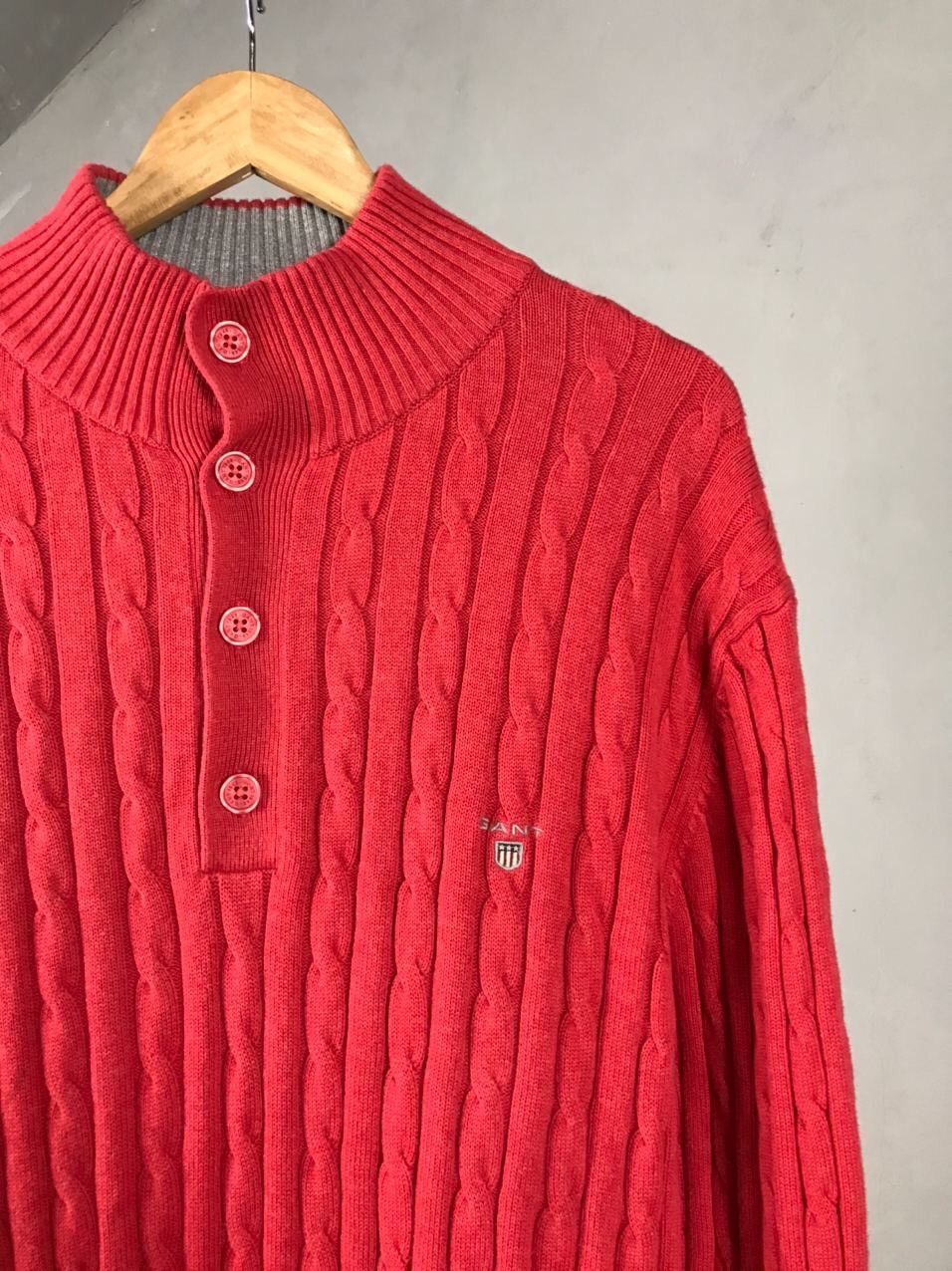 Gant Gant luxury pink sweater Size US XXL / EU 58 / 5 - 2 Thumbnail