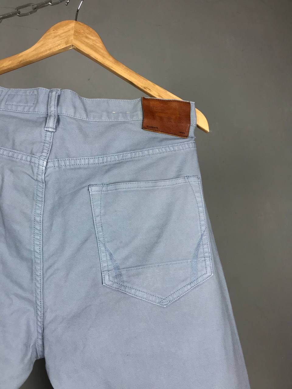 Allsaints Allsaints luxury streetwear blue casual denim pants Size US 34 / EU 50 - 5 Thumbnail