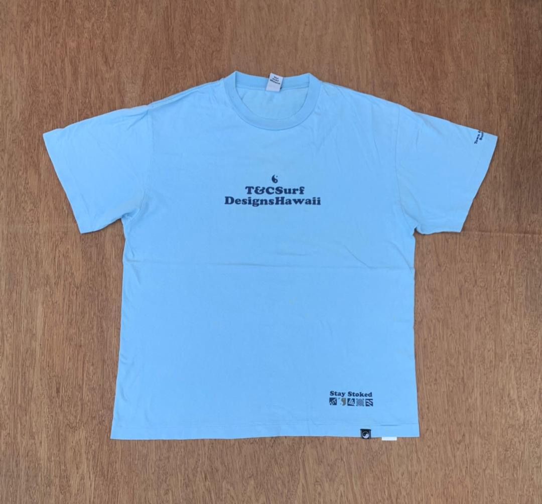 Vintage Vintage Tee D - 19 t&c surf hawaii Size US XL / EU 56 / 4 - 3 Thumbnail
