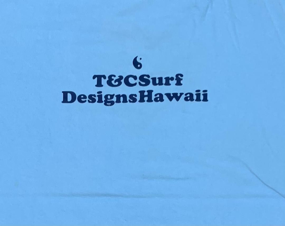 Vintage Vintage Tee D - 19 t&c surf hawaii Size US XL / EU 56 / 4 - 4 Thumbnail