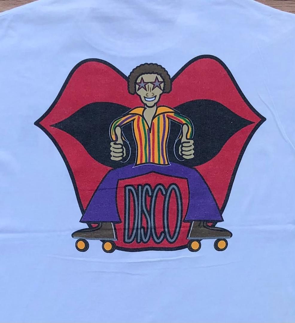 Vintage vintage tee DISCO A28 Size US L / EU 52-54 / 3 - 2 Thumbnail