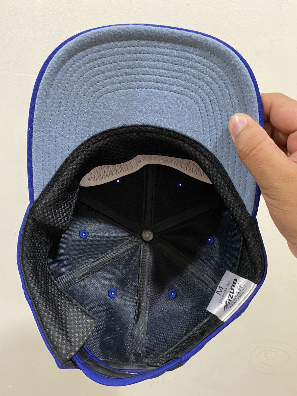 Japanese Brand 🔥Vintage🔥 “M” Japanese Baseball Team Mizuno Hat Size ONE SIZE - 7 Thumbnail