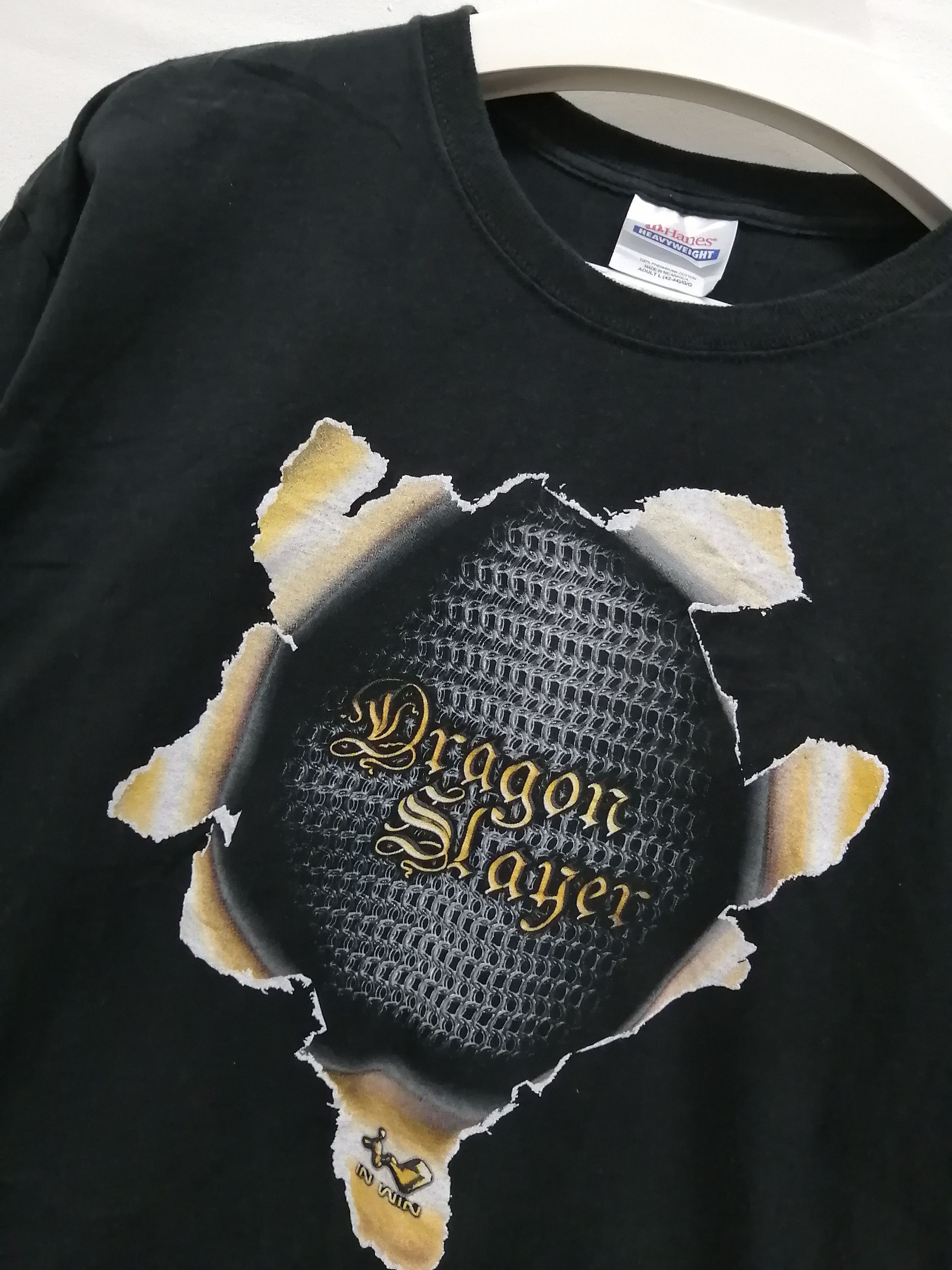 Vintage Vintage DRAGON SLAYER Tshirt - Size L Size US L / EU 52-54 / 3 - 2 Thumbnail