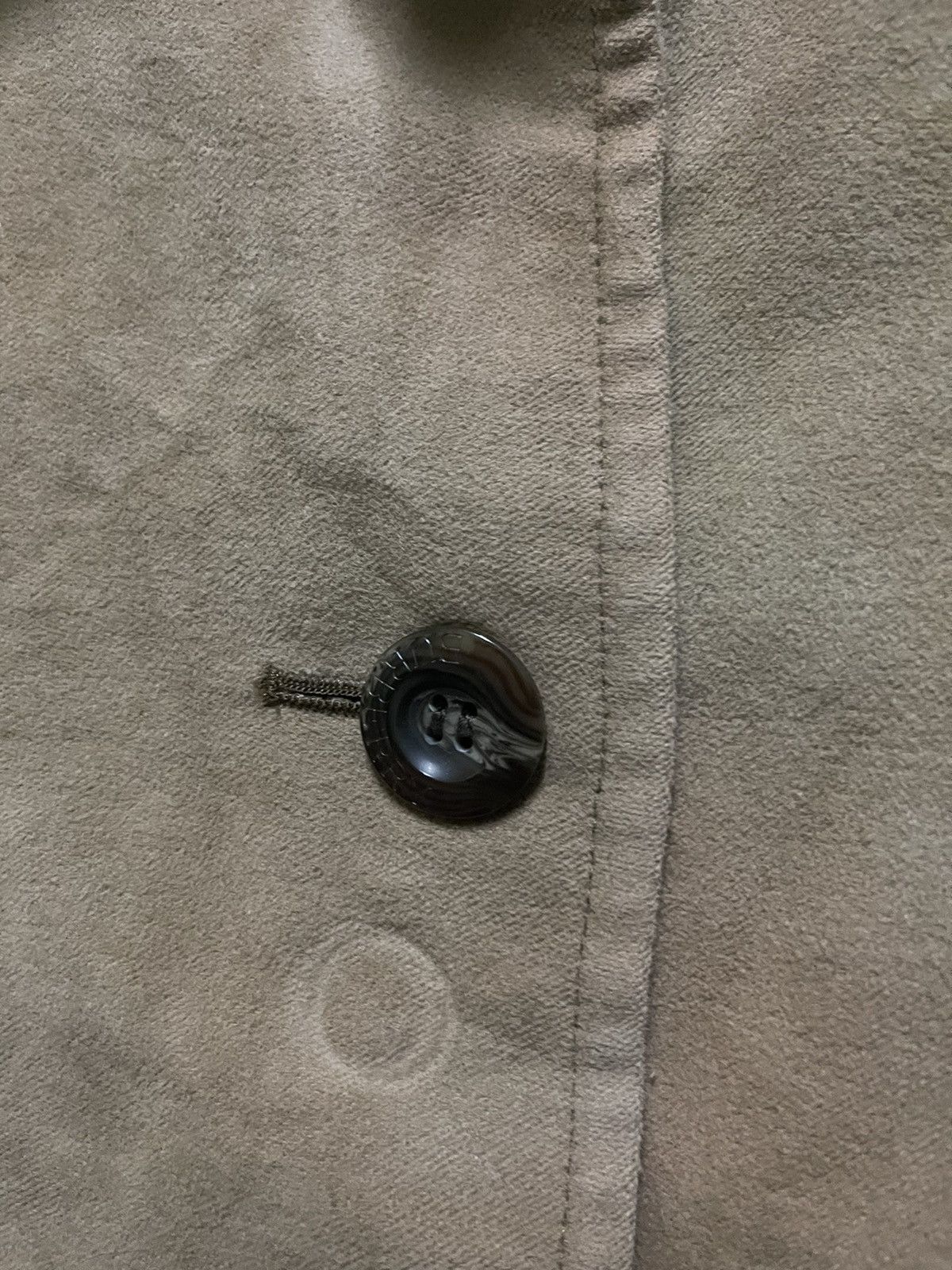 Burberry × Vintage Burberry Jacket Velvet Leather Stripe Size M / US 6-8 / IT 42-44 - 11 Thumbnail