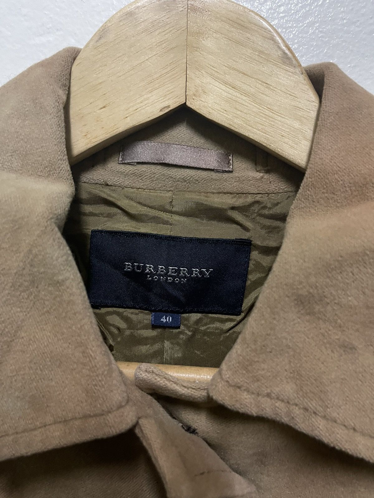 Burberry × Vintage Burberry Jacket Velvet Leather Stripe Size M / US 6-8 / IT 42-44 - 10 Thumbnail