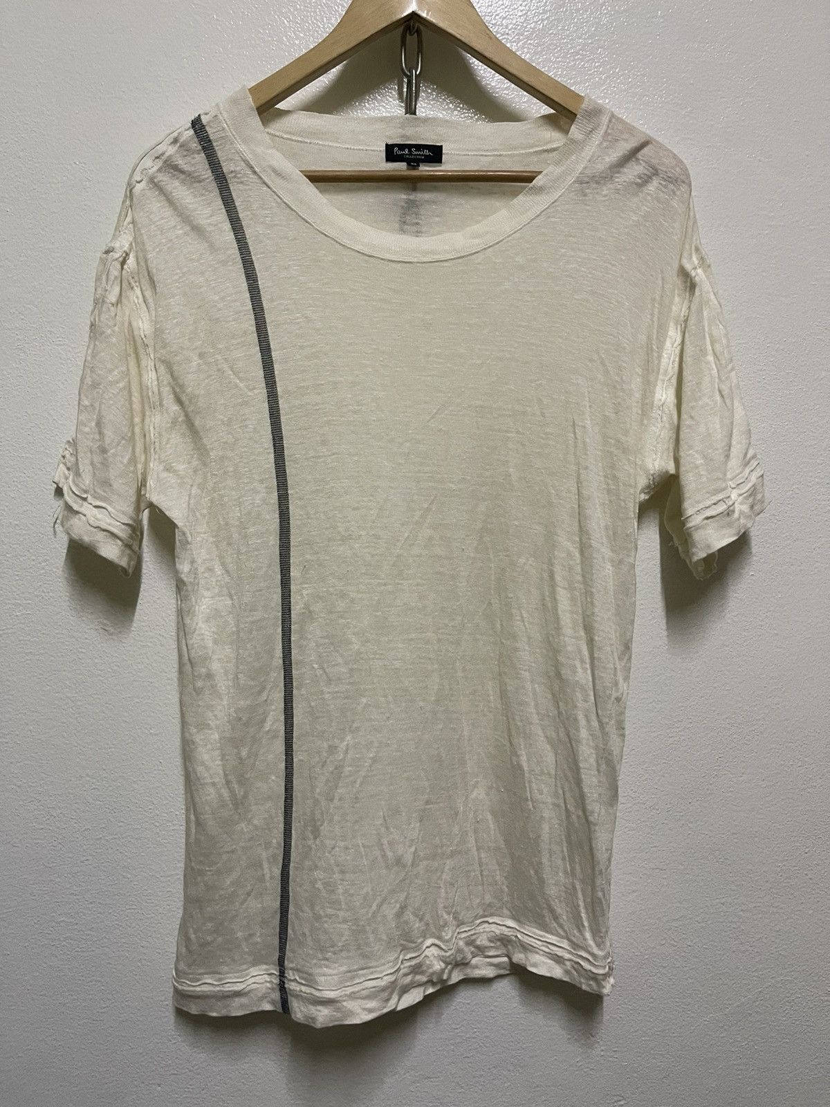 Paul Smith Paul Smith Distressed T Shirt Size US M / EU 48-50 / 2 - 1 Thumbnail