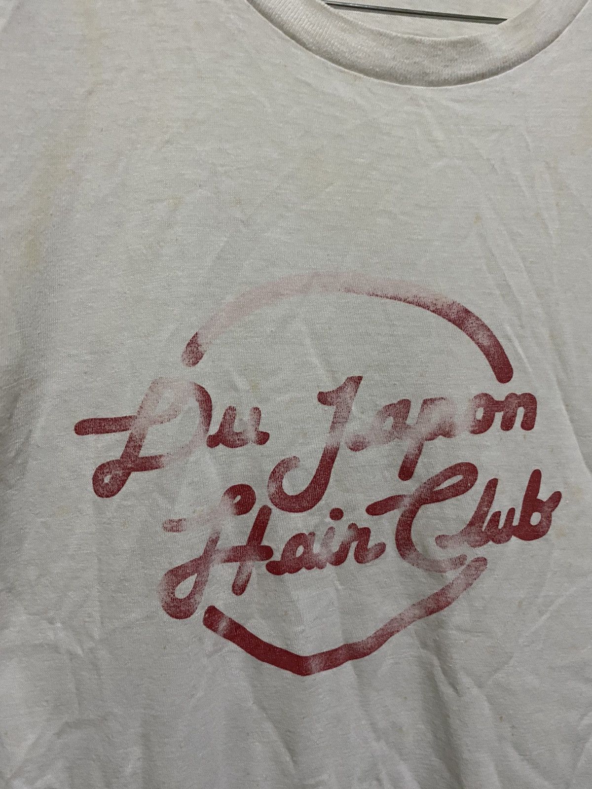 Vintage Du Japan Hair Club Vintage t Shirt Size US L / EU 52-54 / 3 - 3 Thumbnail