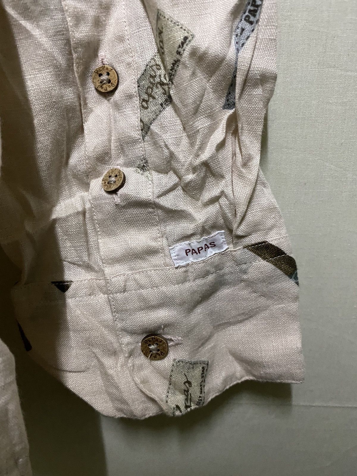 Japanese Brand × Vintage Papas Full Print Zipper Hoodie Size US M / EU 48-50 / 2 - 6 Thumbnail
