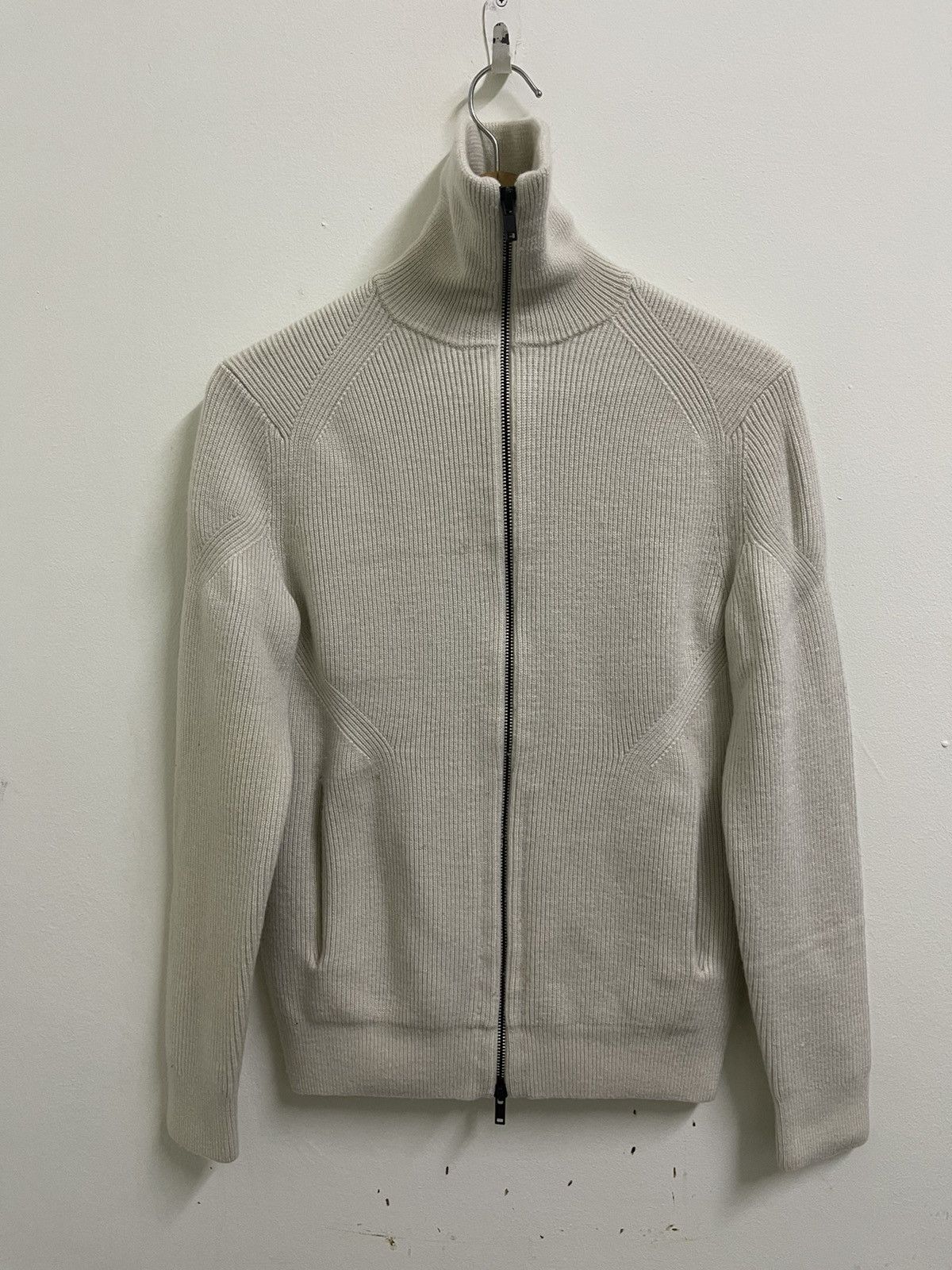 Theory Cashwool Knitwear Zipper Sweater Size US XS / EU 42 / 0 - 1 Thumbnail