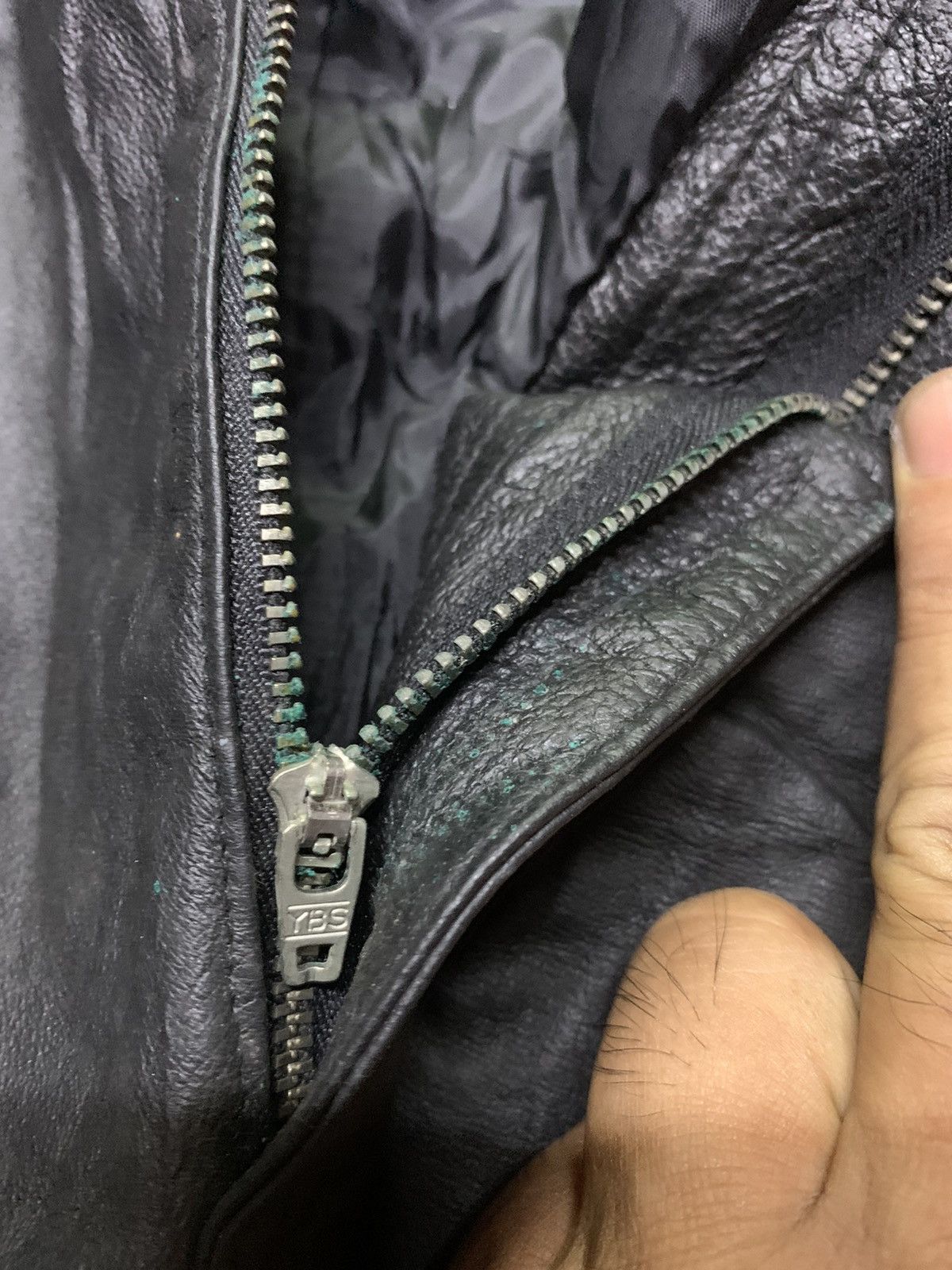 Designer × Leather Leather pants Size US 32 / EU 48 - 18 Thumbnail