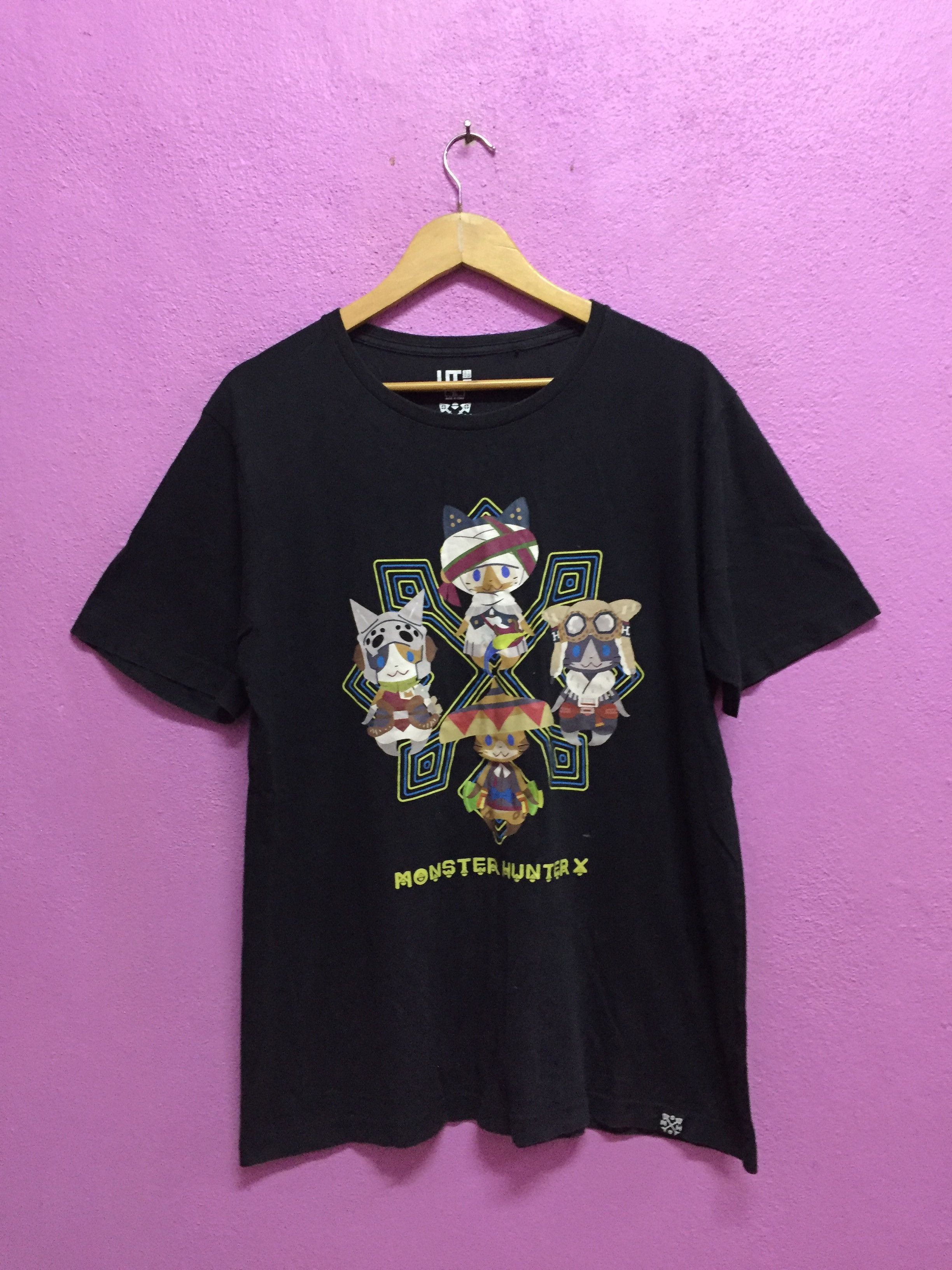 Anime Monster Hunter T-Shirts Size XL Size US XL / EU 56 / 4 - 1 Thumbnail