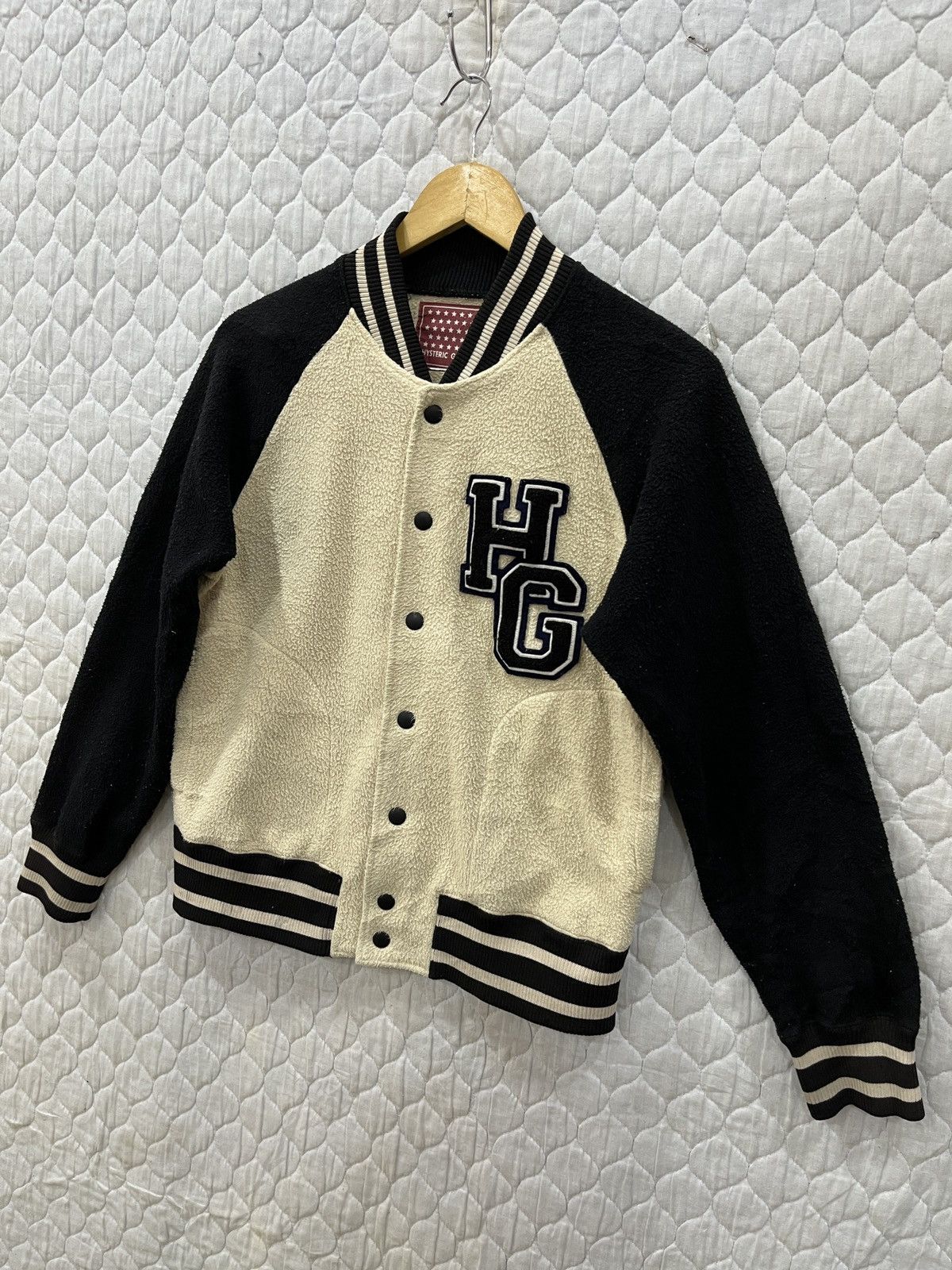 Hysteric Glamour (Zz). VINTAGE HYSTERIC GLAMOUR HYPEBEAST VARSITY JACKET Size M / US 6-8 / IT 42-44 - 3 Thumbnail