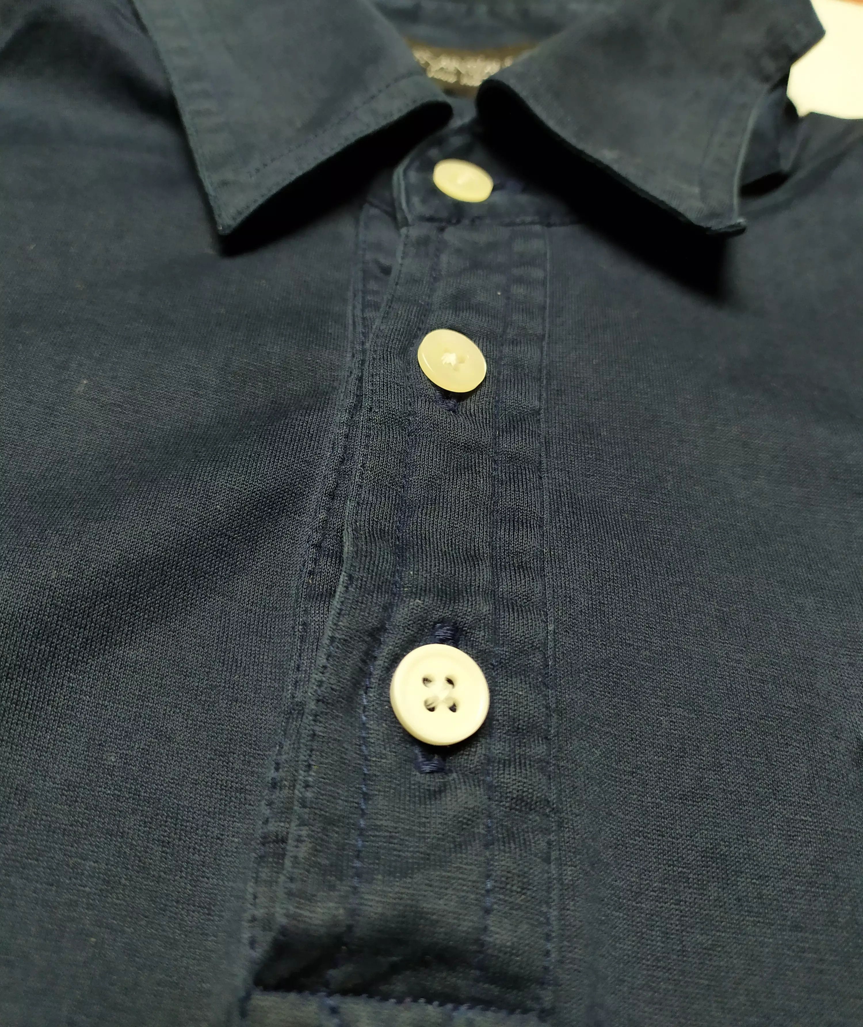 Yves Saint Laurent YvesSaintLaurent Polo T-Shirt Dark Blue Vintage tee Size US XL / EU 56 / 4 - 4 Thumbnail