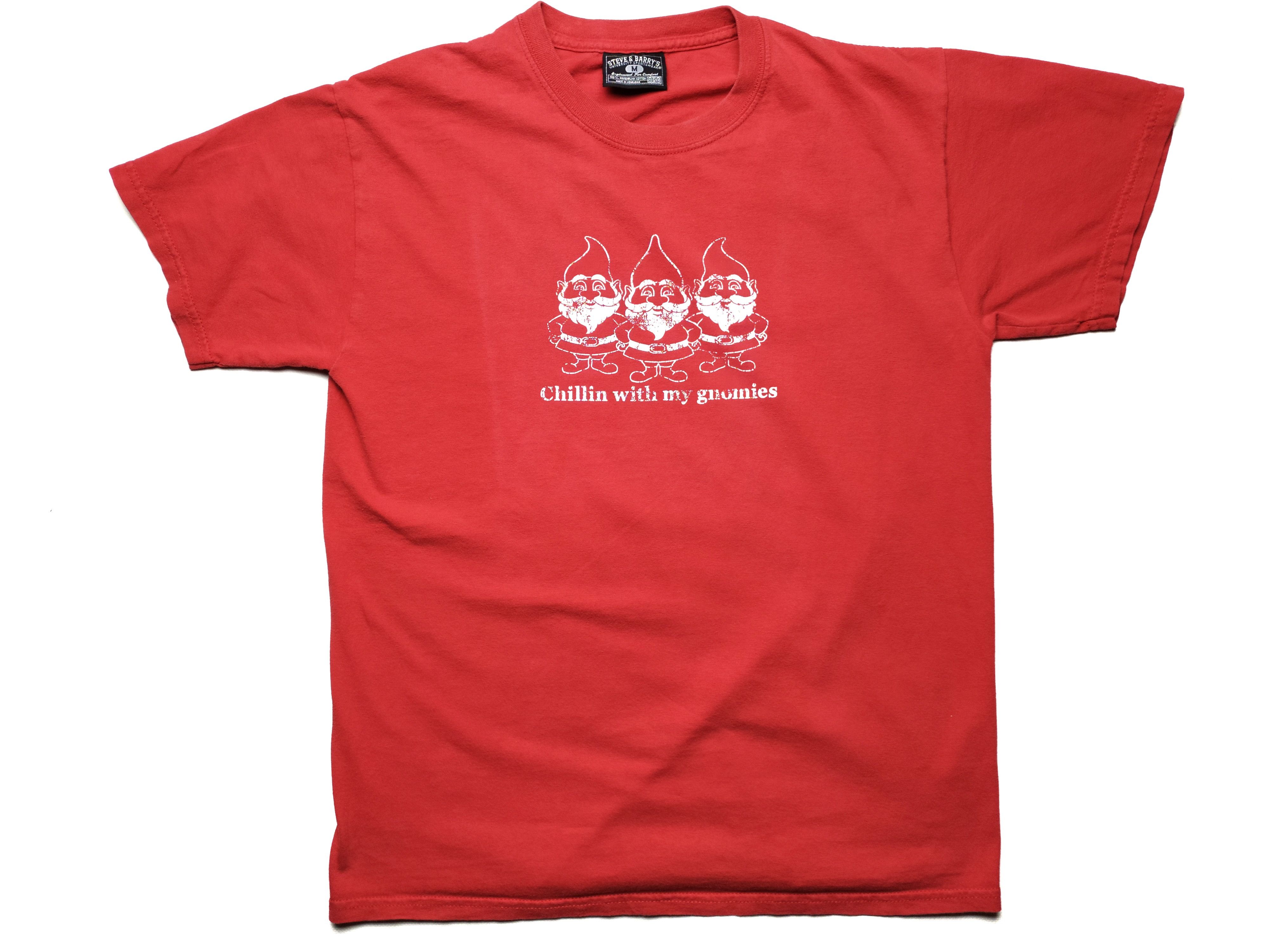 Steve And Barrys Chillin with my gnomies Steve & Barry's Vintage shirt Size US M / EU 48-50 / 2 - 2 Thumbnail