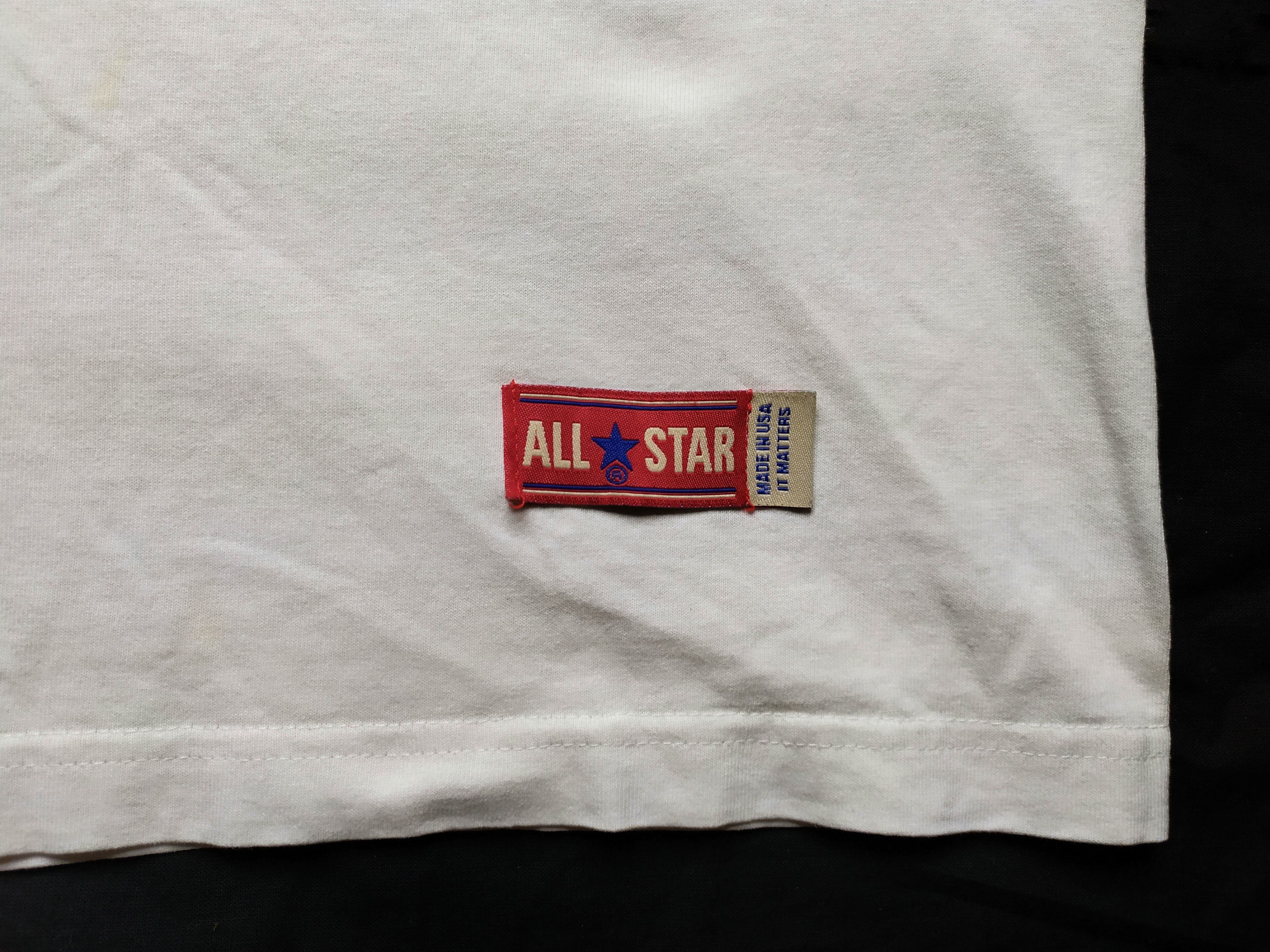 Converse Vintage 90's Converse Tee Made In USA Print Size US M / EU 48-50 / 2 - 7 Thumbnail