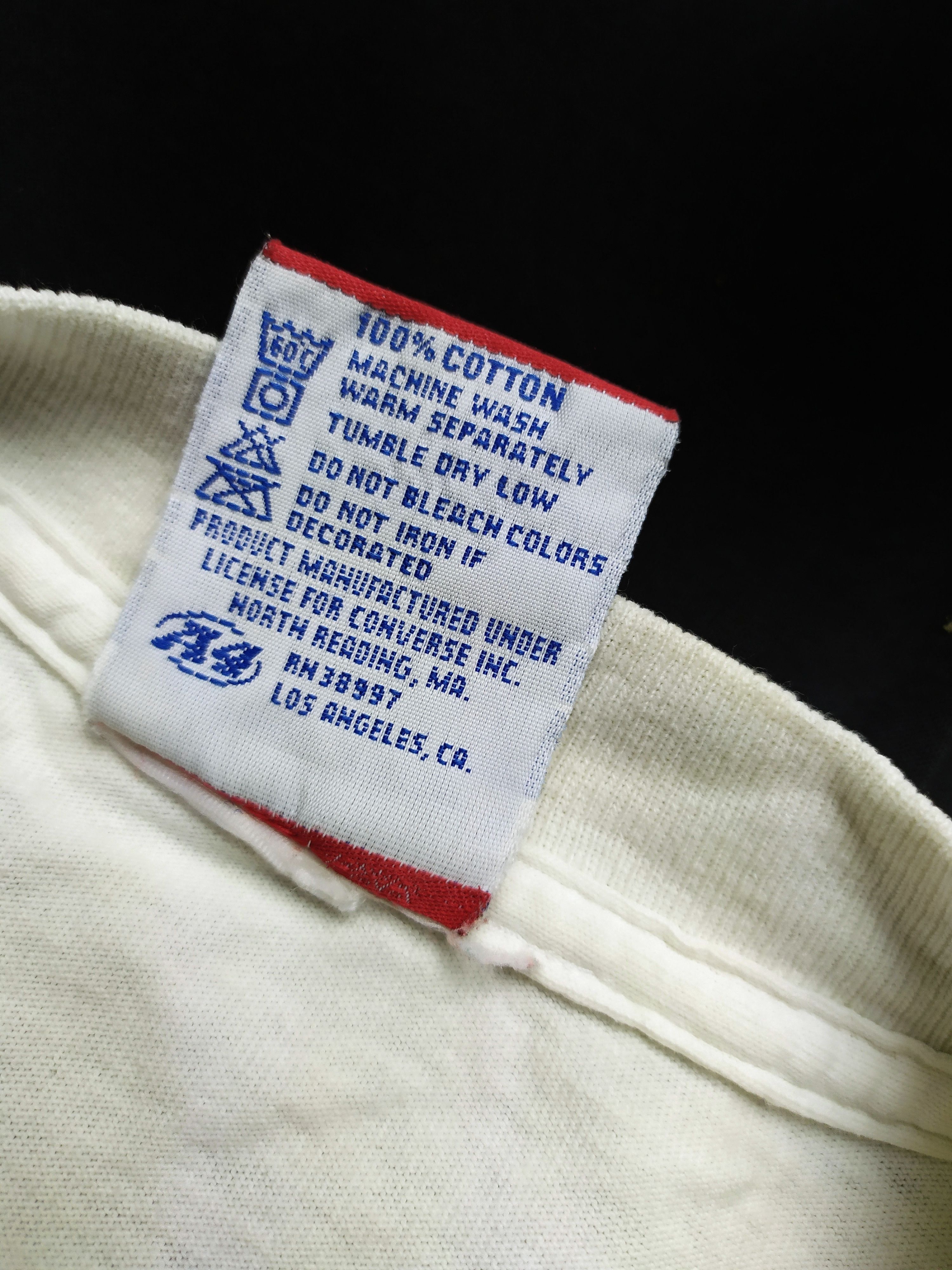 Converse Vintage 90's Converse Tee Made In USA Print Size US M / EU 48-50 / 2 - 5 Thumbnail